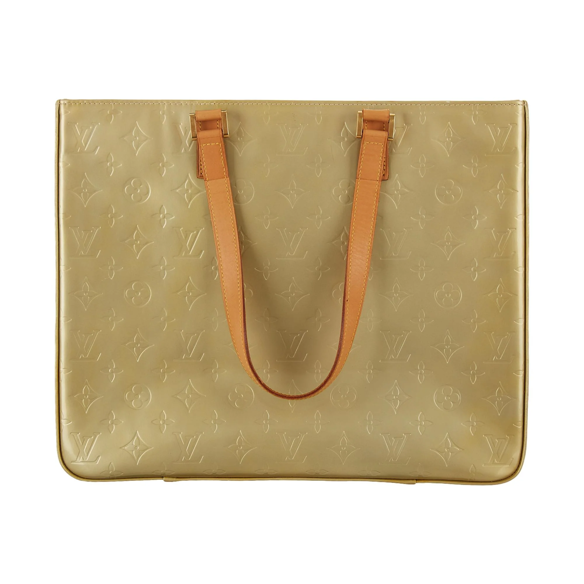 Louis Vuitton Green Monogram Vernis Shoulder Bag