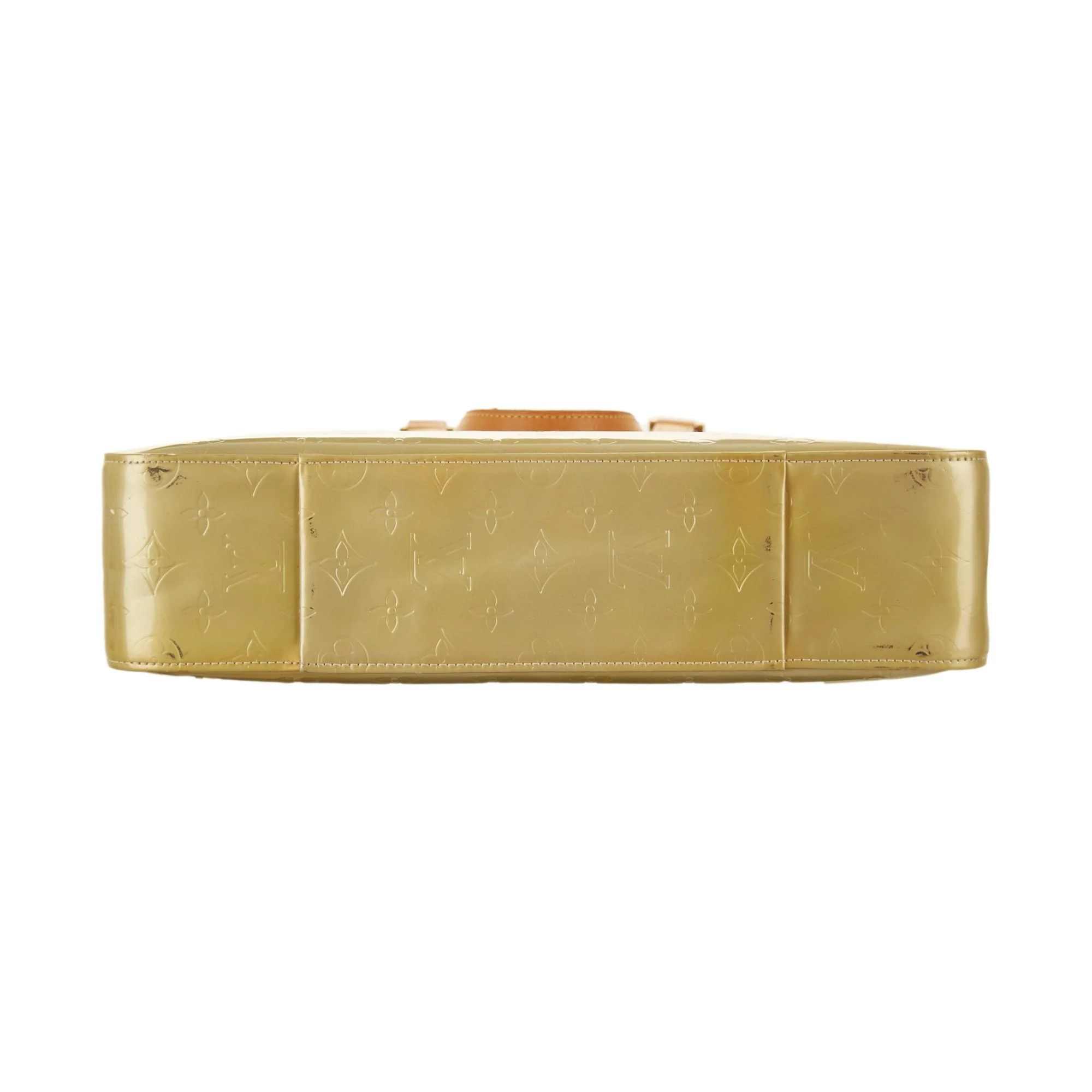 Louis Vuitton Green Monogram Vernis Shoulder Bag - Image 3