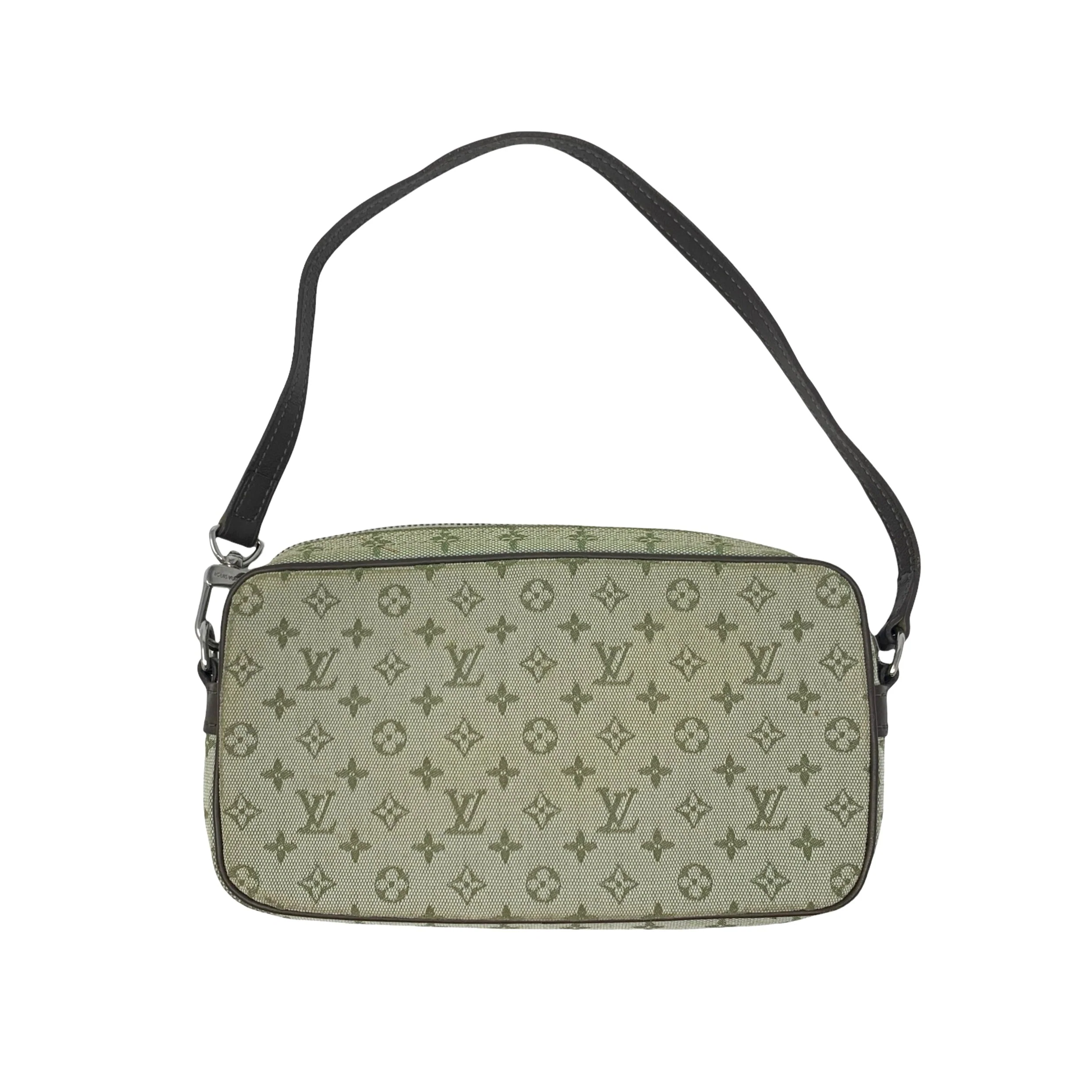 Louis Vuitton Green Monogram Mushroom Shoulder Bag - Image 2