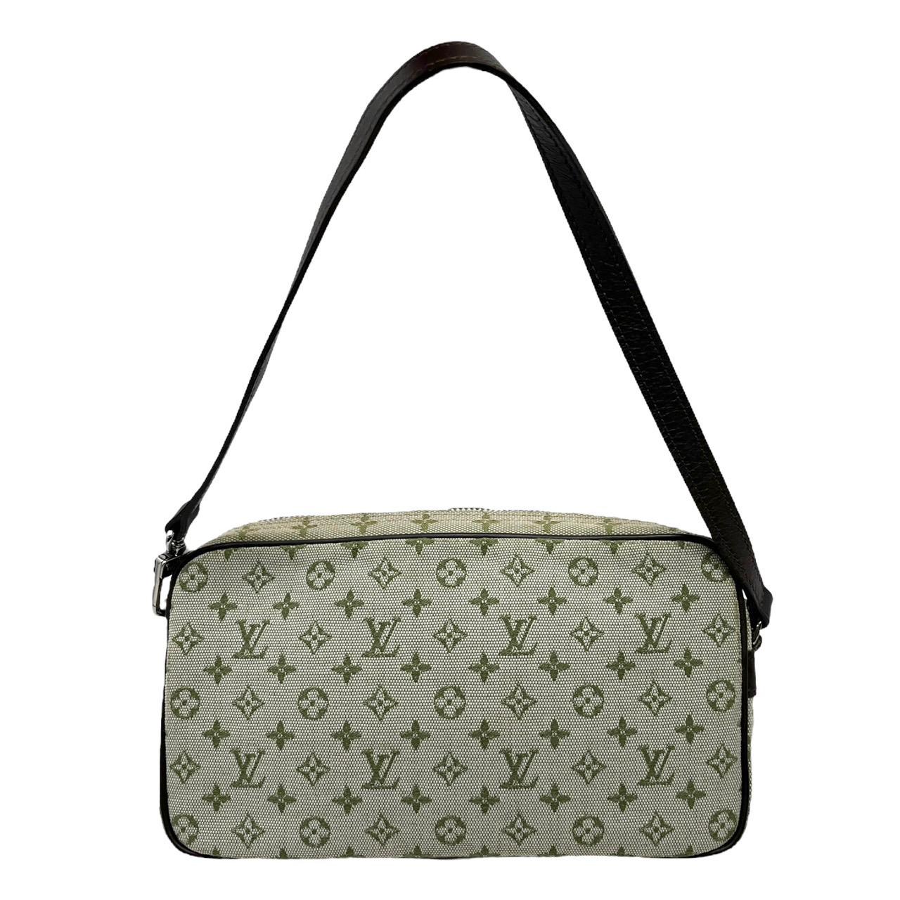 Louis Vuitton Green Monogram Mushroom Shoulder Bag - Image 2