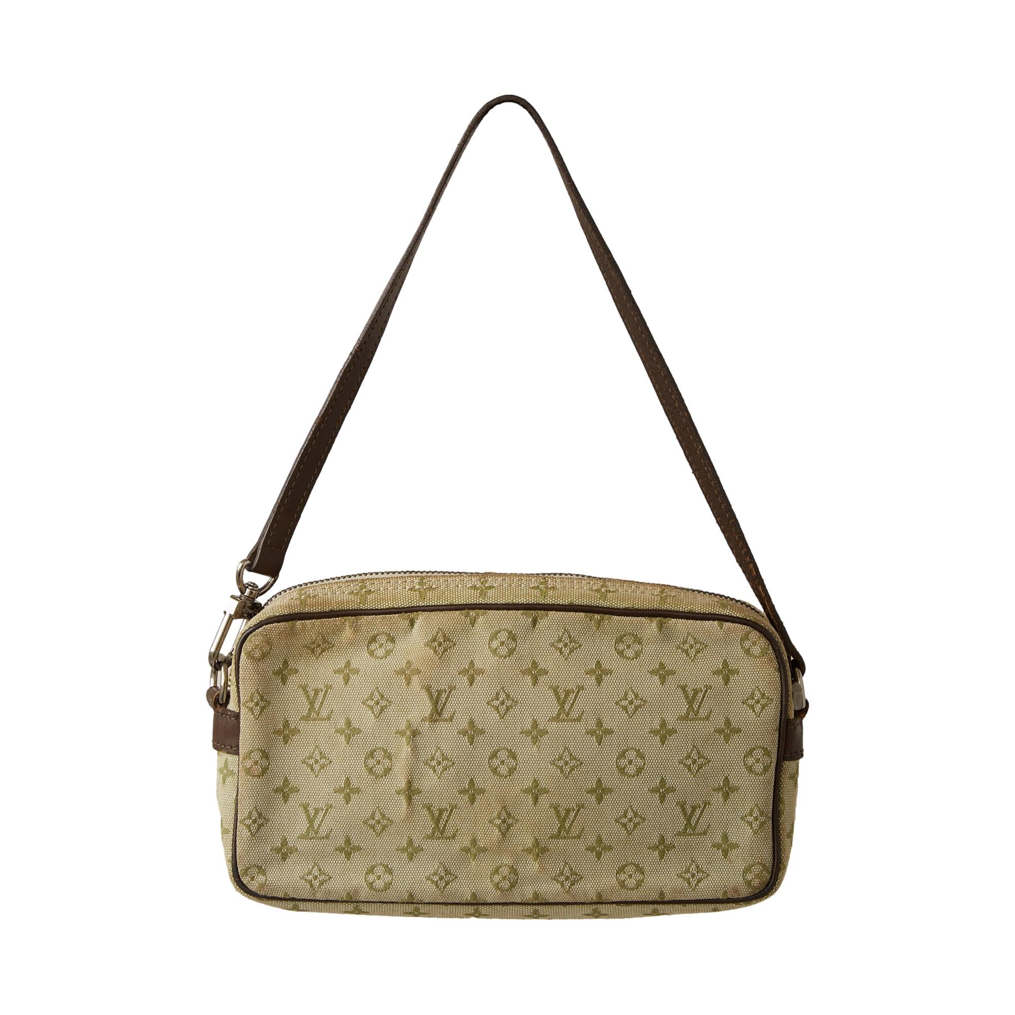 Louis Vuitton Green Monogram Mushroom Shoulder Bag - Image 2