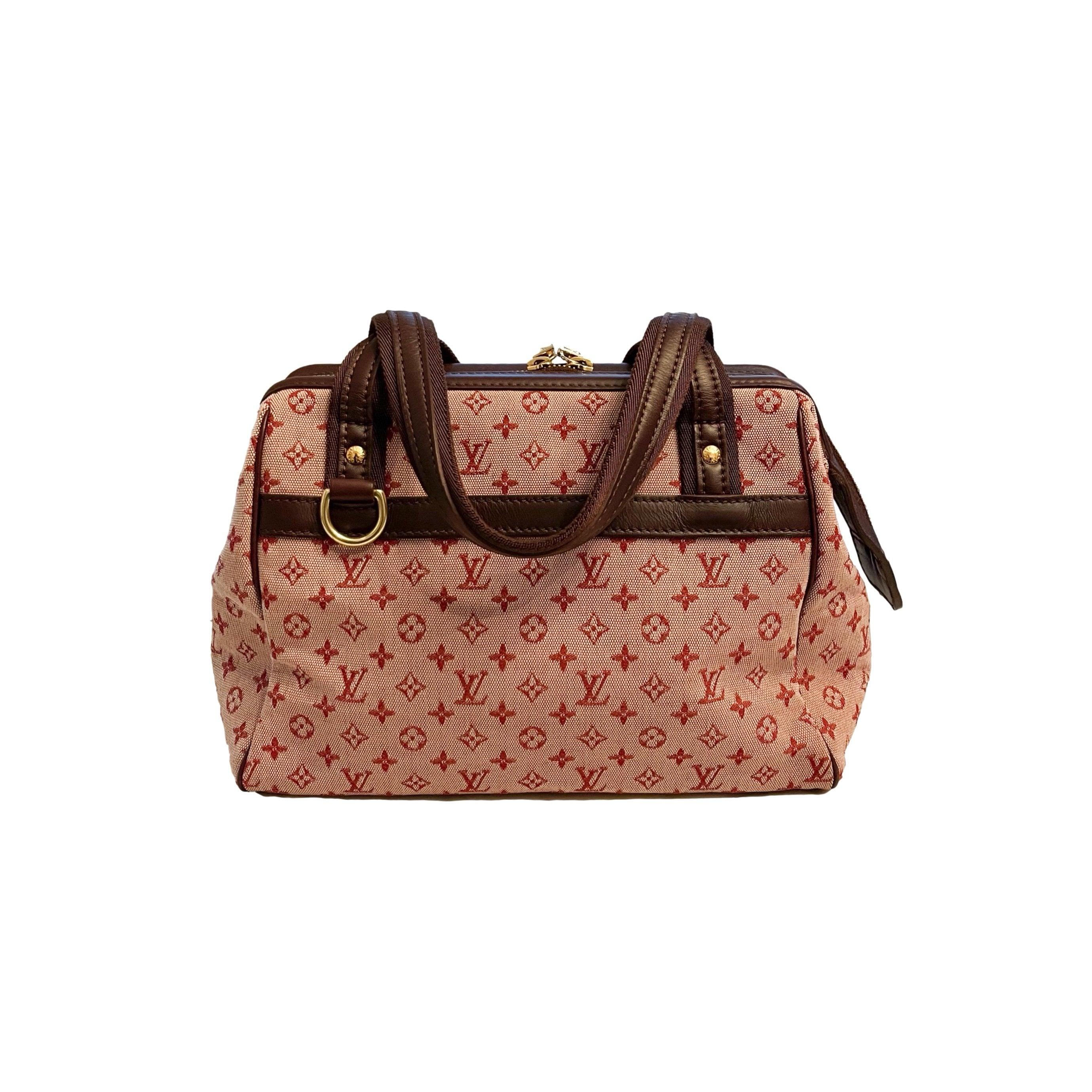 Louis Vuitton Maroon Monogram Shoulder Bag