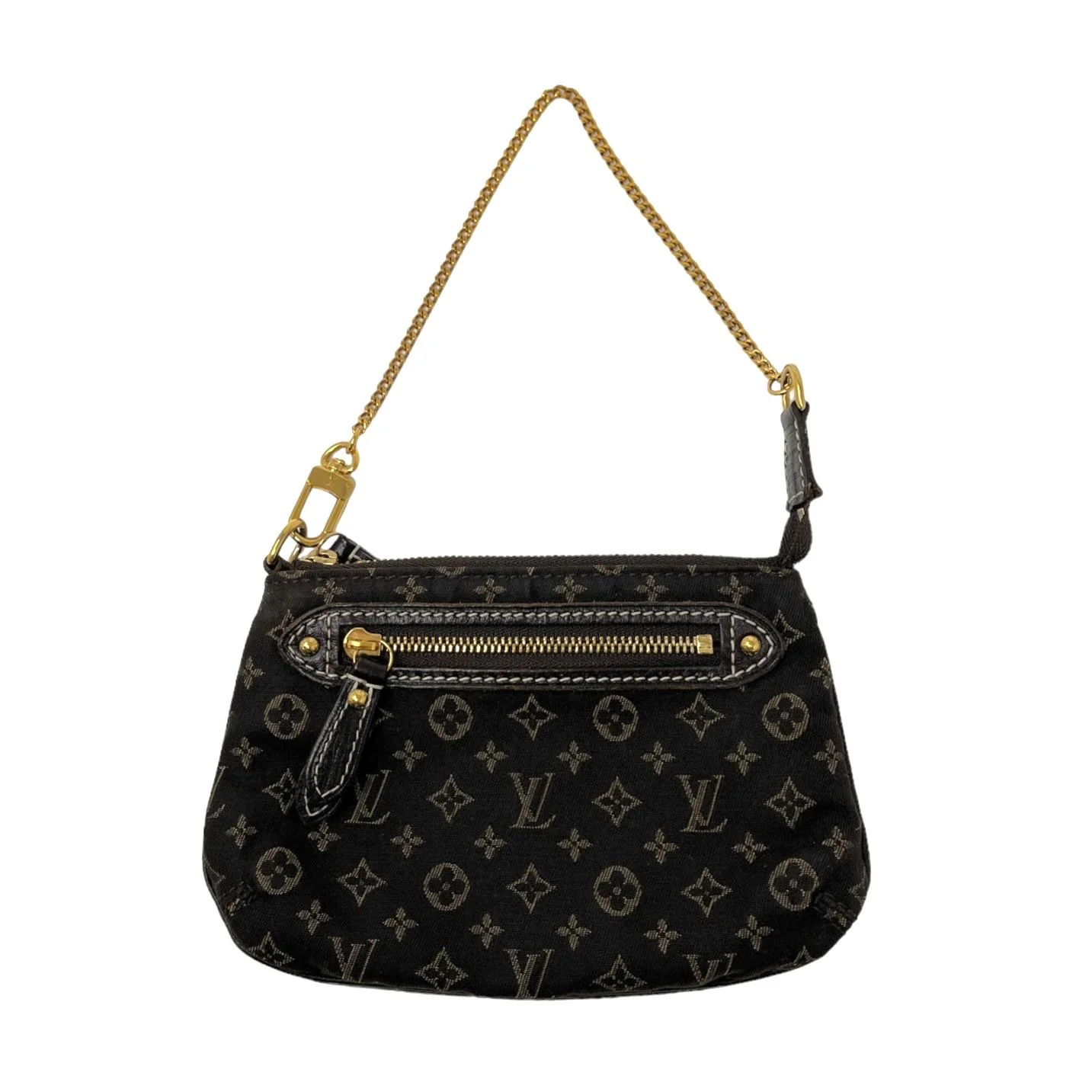 Louis Vuitton Mini Black Denim Shoulder Bag - Image 2