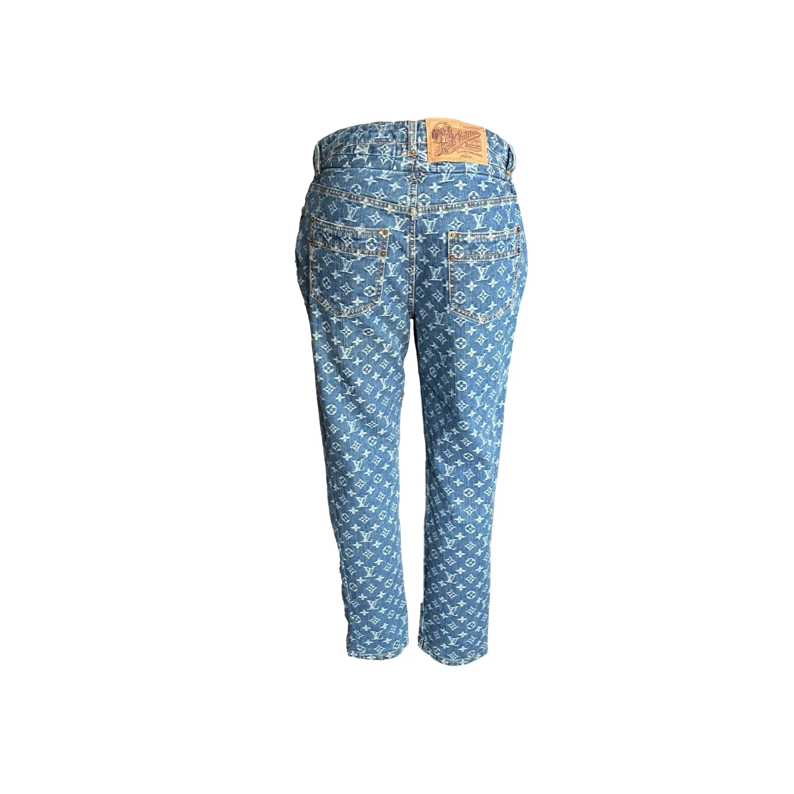 Louis Vuitton Monogram Denim Jeans - Image 2