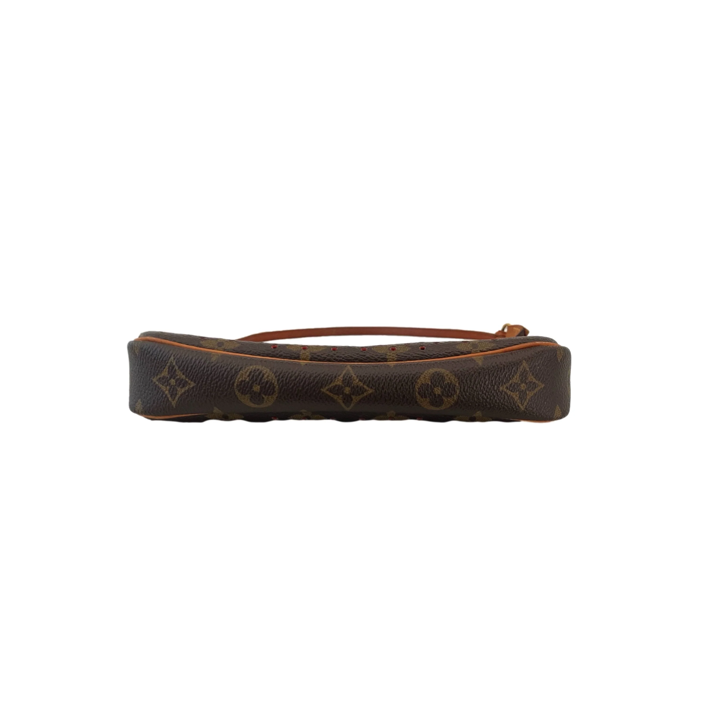 Louis Vuitton Monogram Perforated Orange Shoulder Bag - Image 3