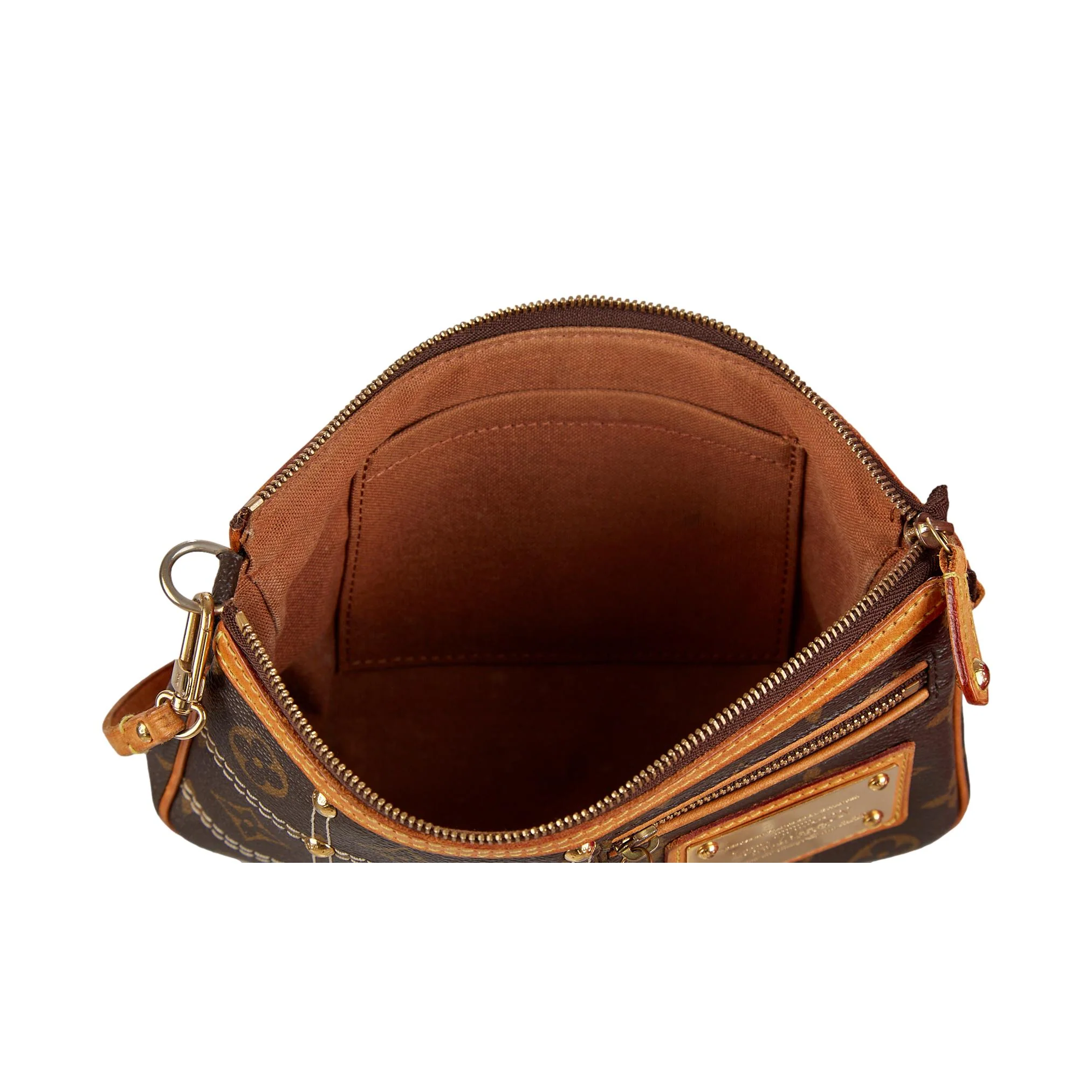 Louis Vuitton Monogram Stitched Pocket Shoulder Bag - Image 4