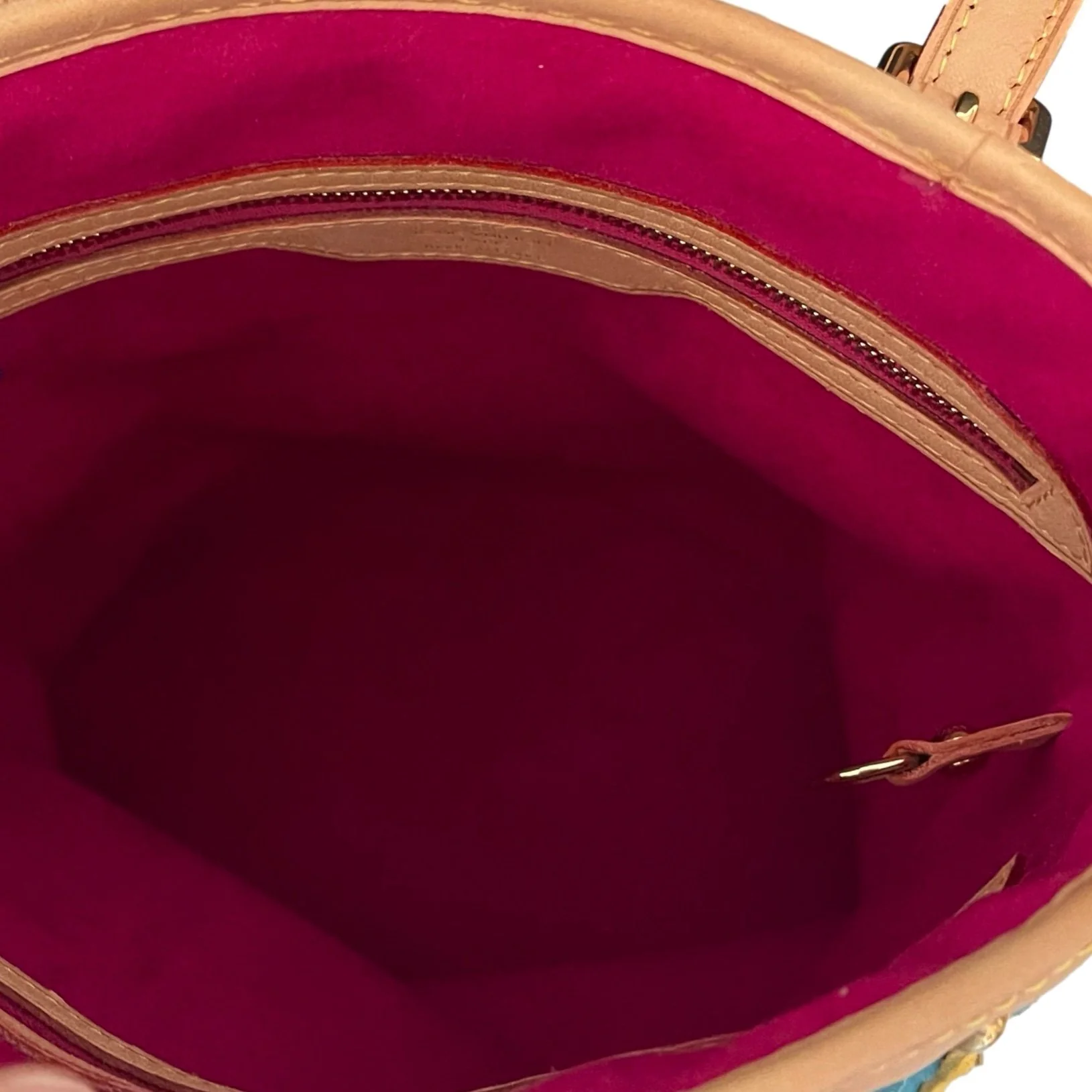 Louis Vuitton Multicolor Fringe Shoulder Bag - Image 4