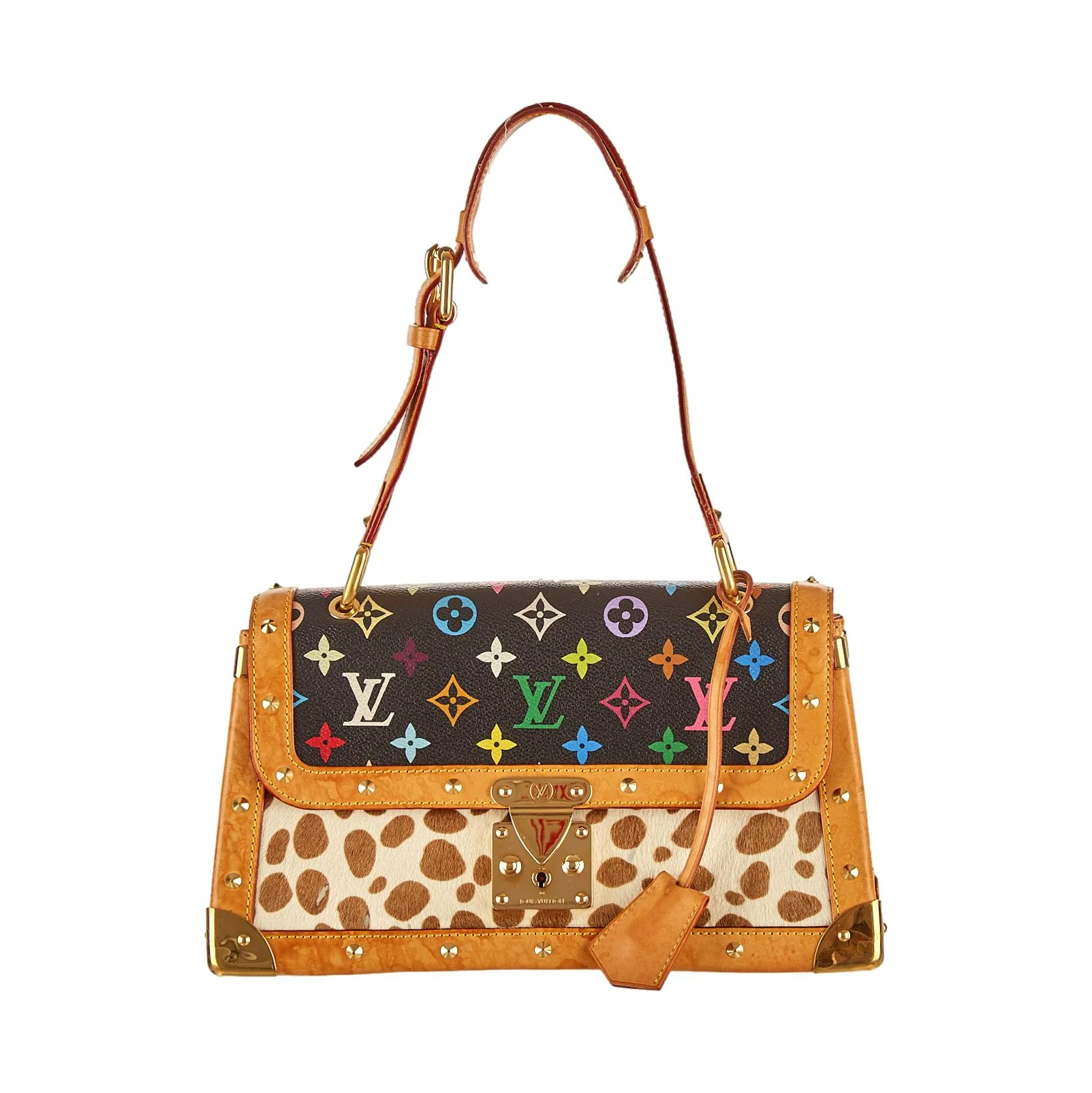 Louis Vuitton Multicolor Pony Hair Shoulder Bag