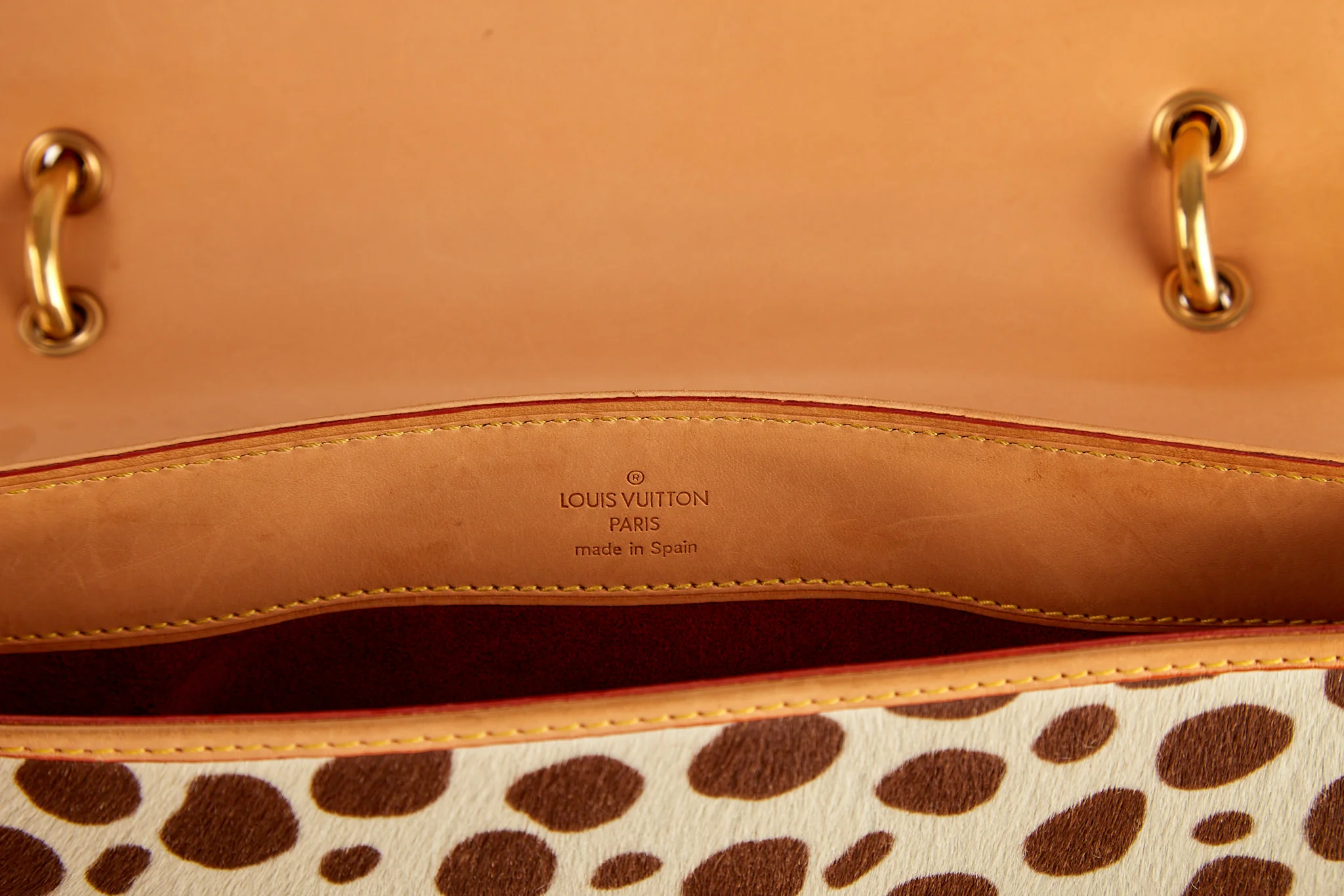 Louis Vuitton Multicolor Pony Hair Shoulder Bag - Image 4