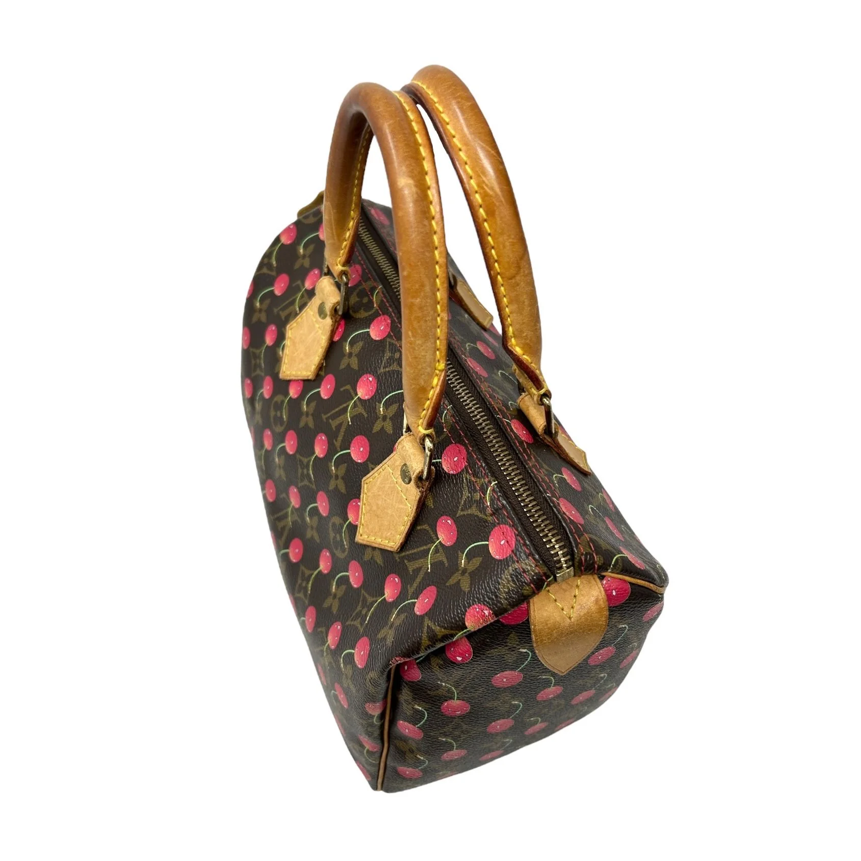 Louis Vuitton Murakami Cherry Speedy Bag - Image 3