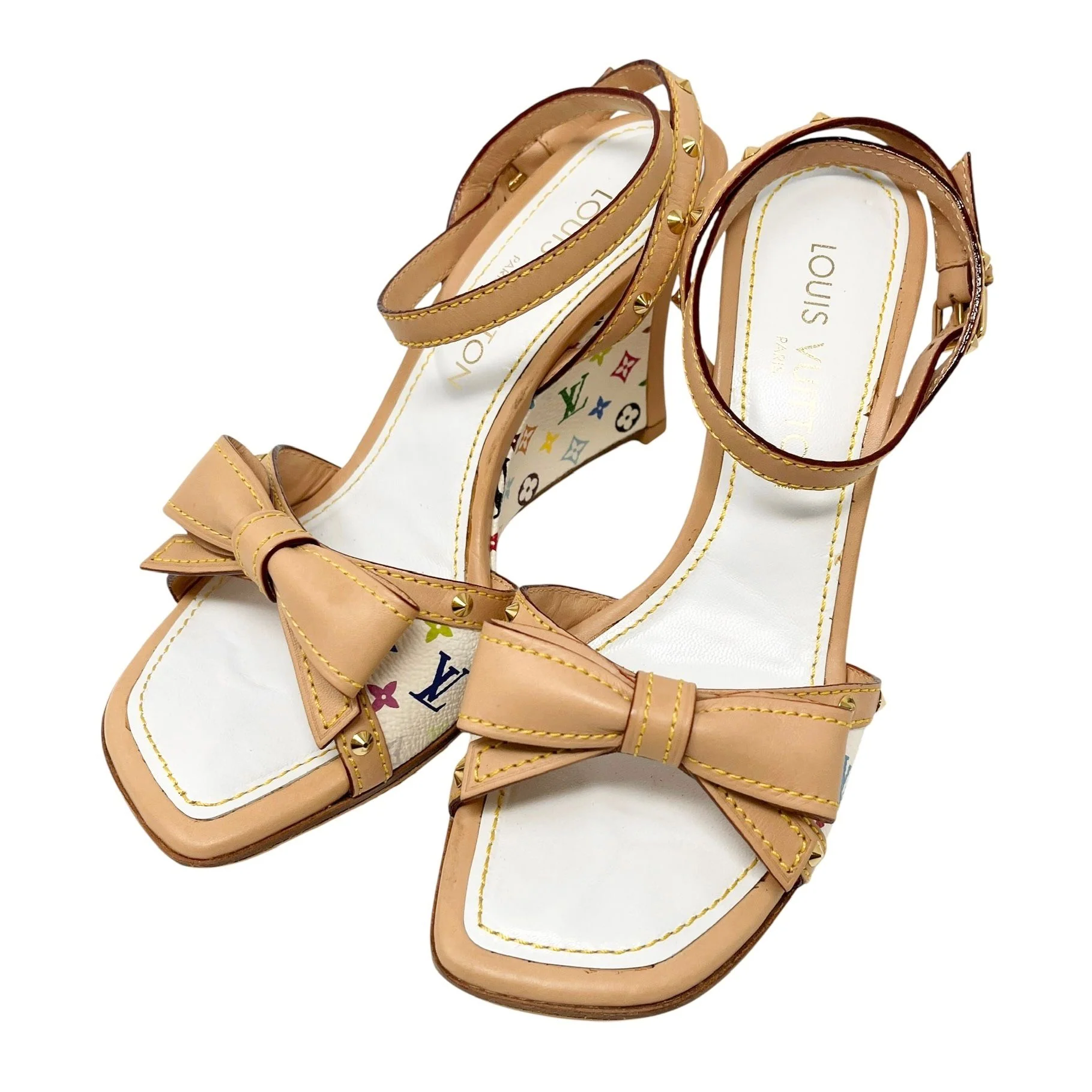 Louis Vuitton Murakami Strap Up Sandals - Image 2