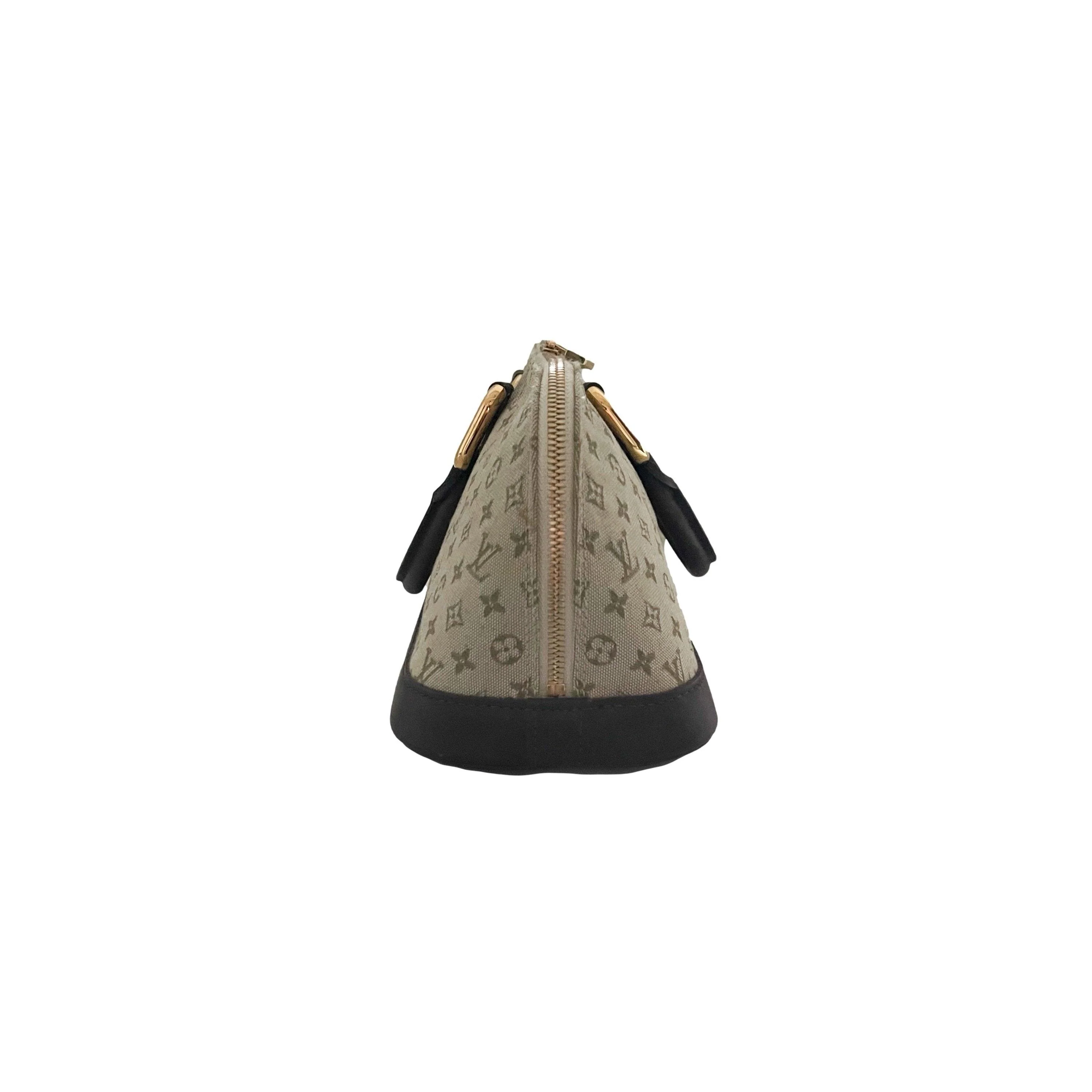 Louis Vuitton Olive Monogram Top Handle Bag - Image 3