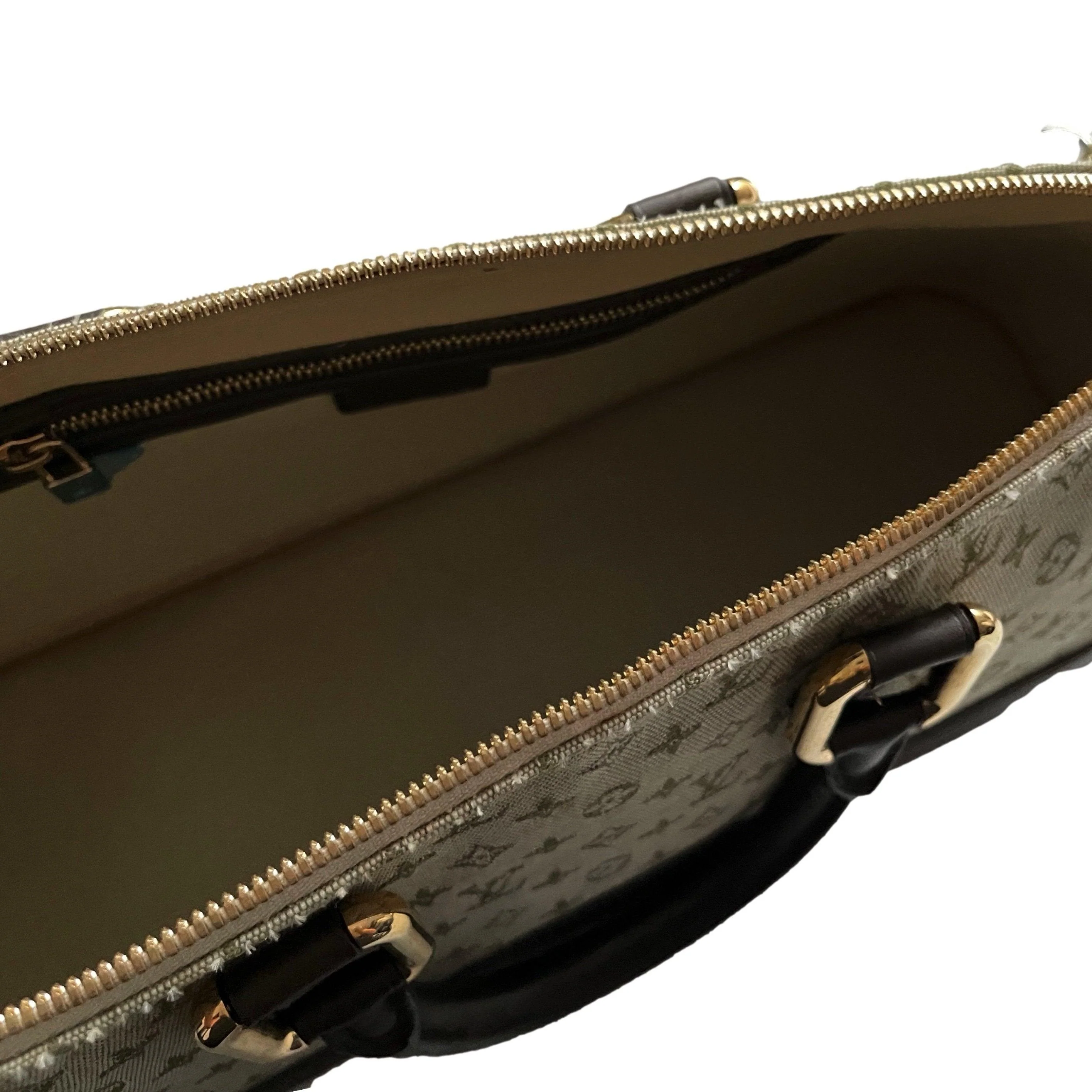 Louis Vuitton Olive Monogram Top Handle Bag - Image 5