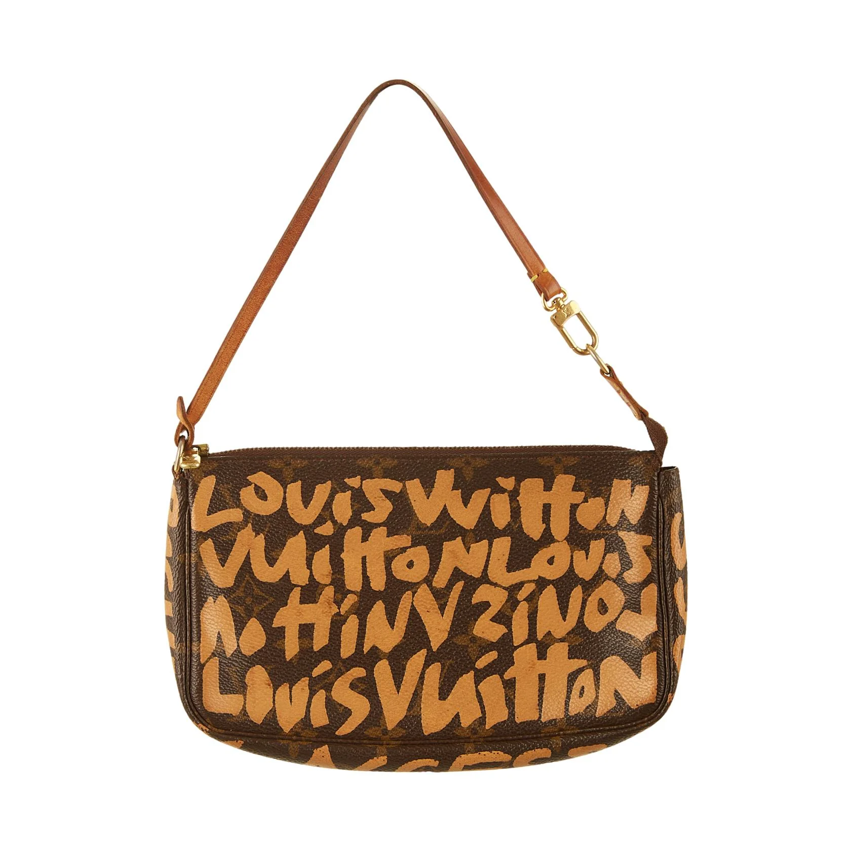 Louis Vuitton Orange Graffiti Mini Shoulder Bag - Image 2