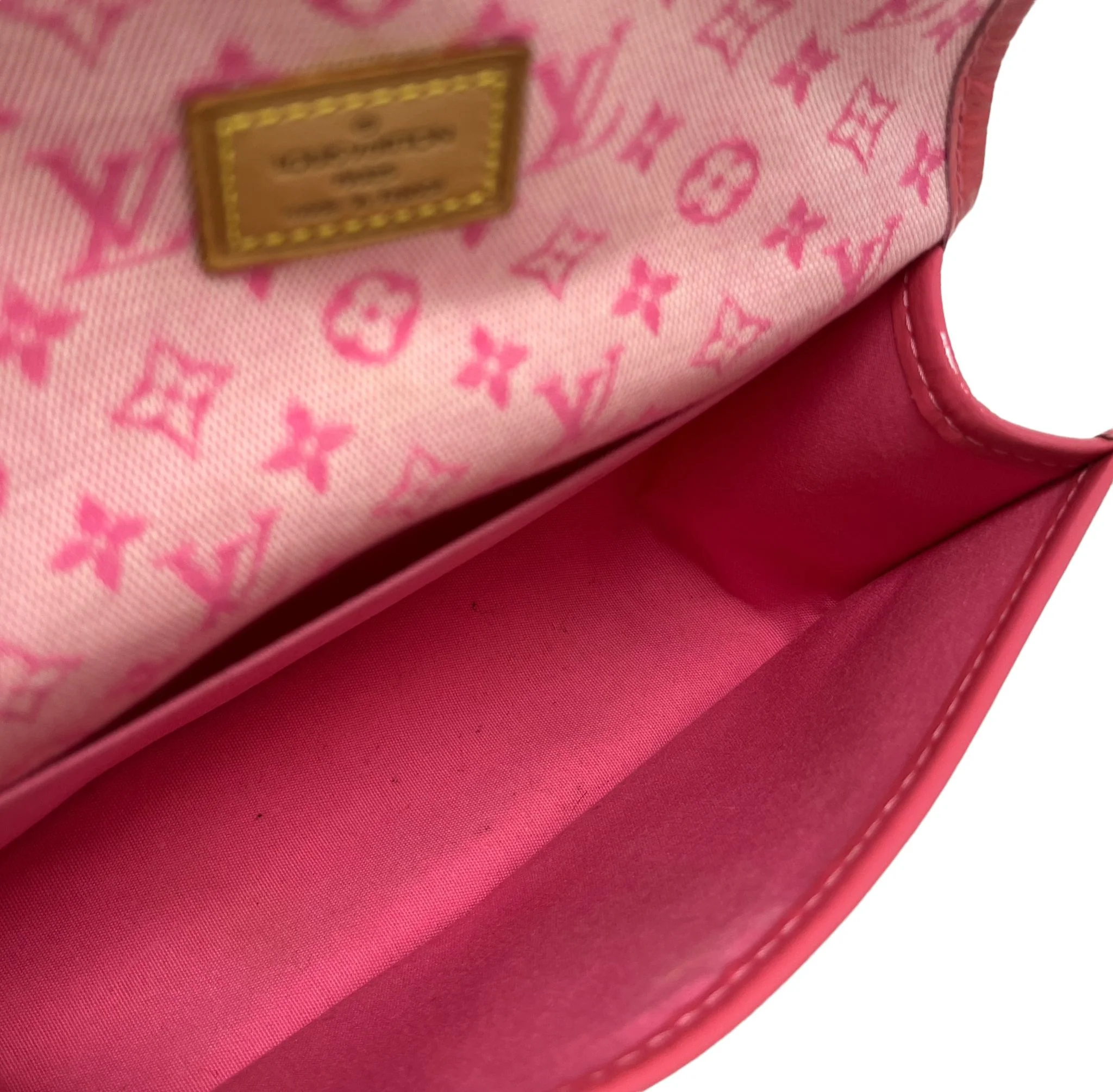 Louis Vuitton Pink Canvas Mini Top Handle - Image 2