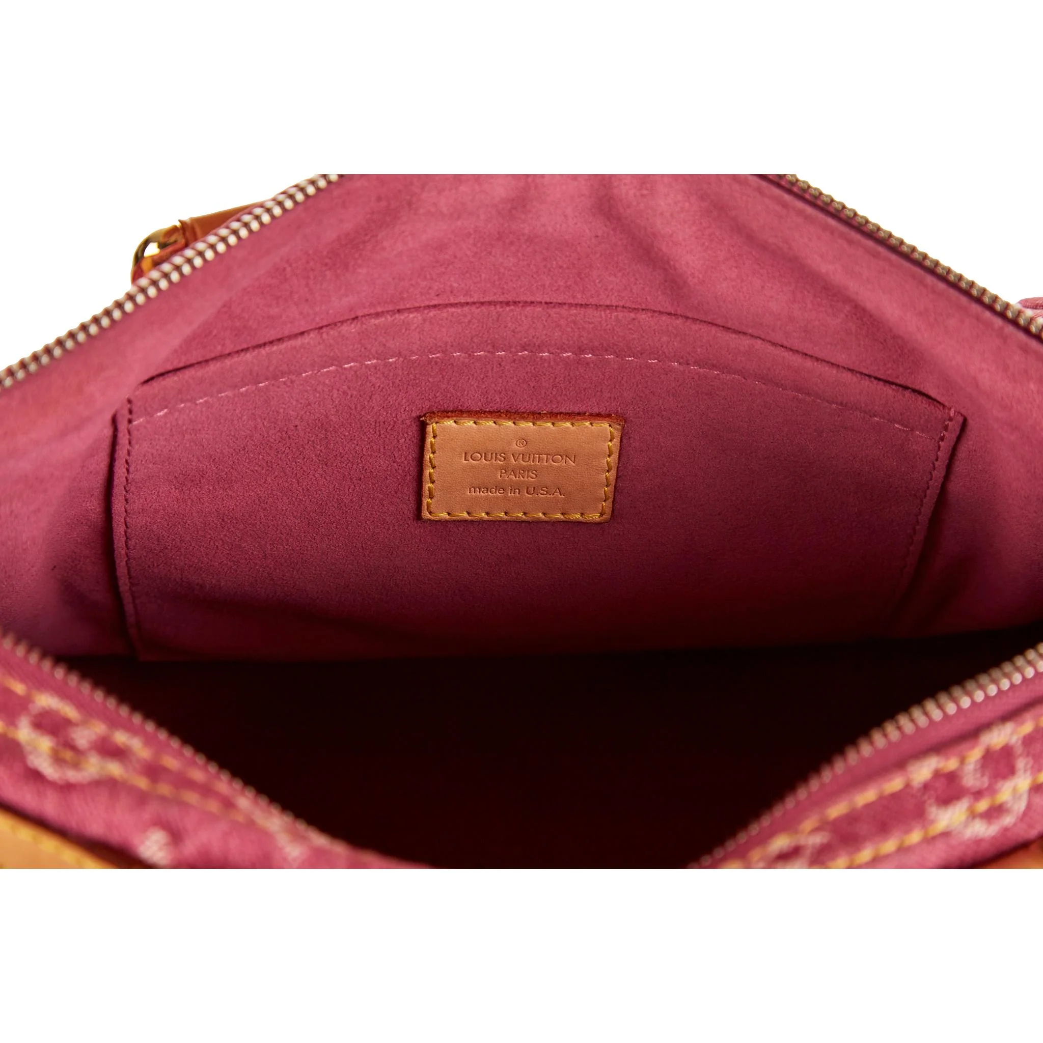 Louis Vuitton Pink Denim Neo Speedy Shoulder Bag - Image 4