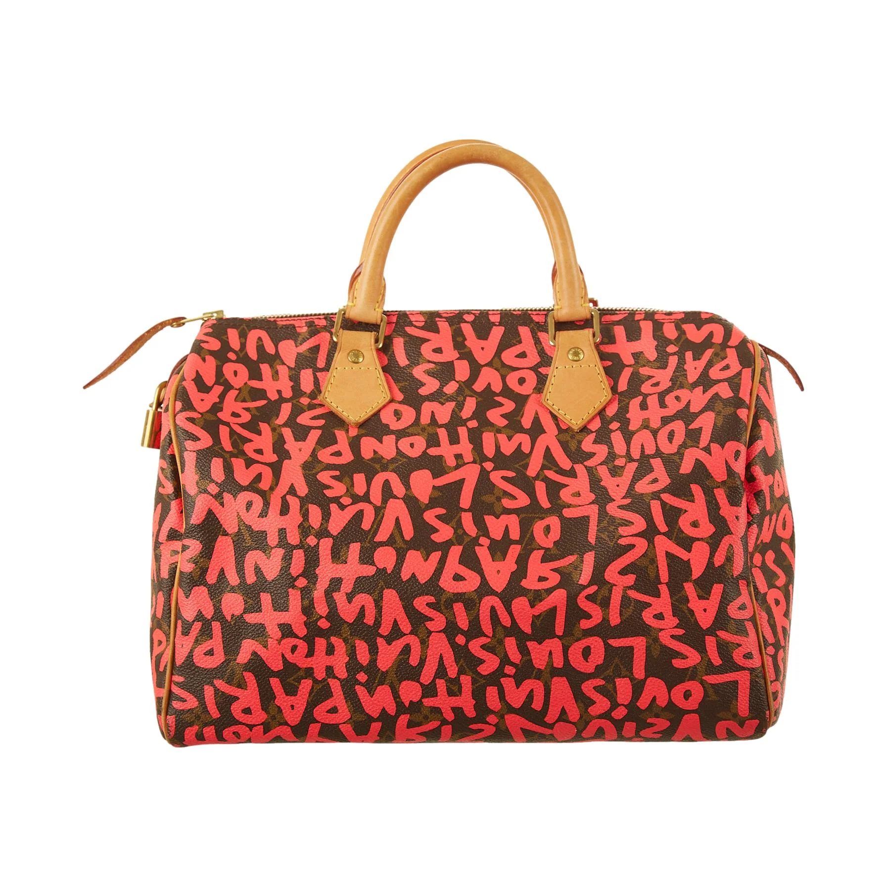 Louis Vuitton Pink Graffiti Speedy 30 - Image 2