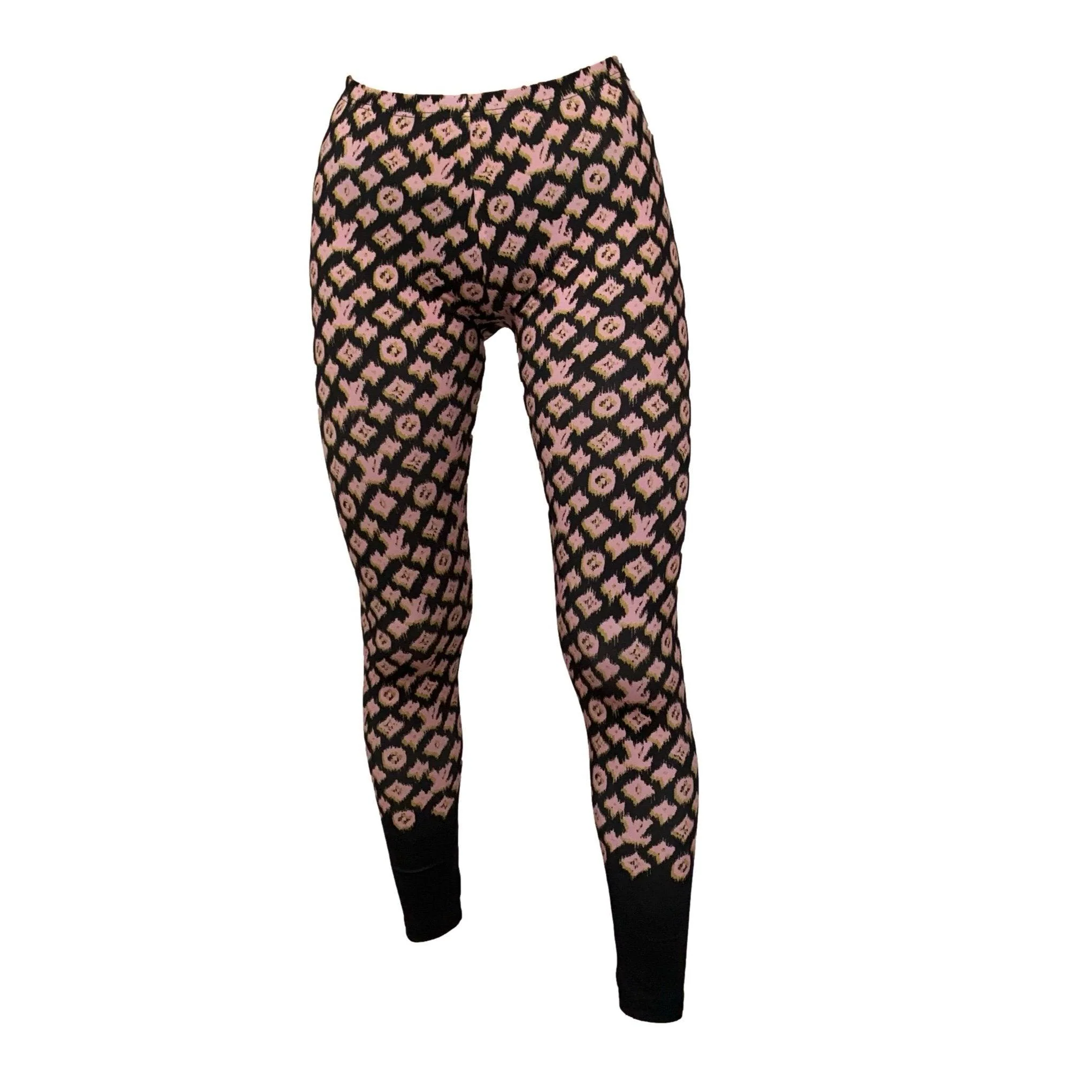 Louis Vuitton Pink Monogram Leggings