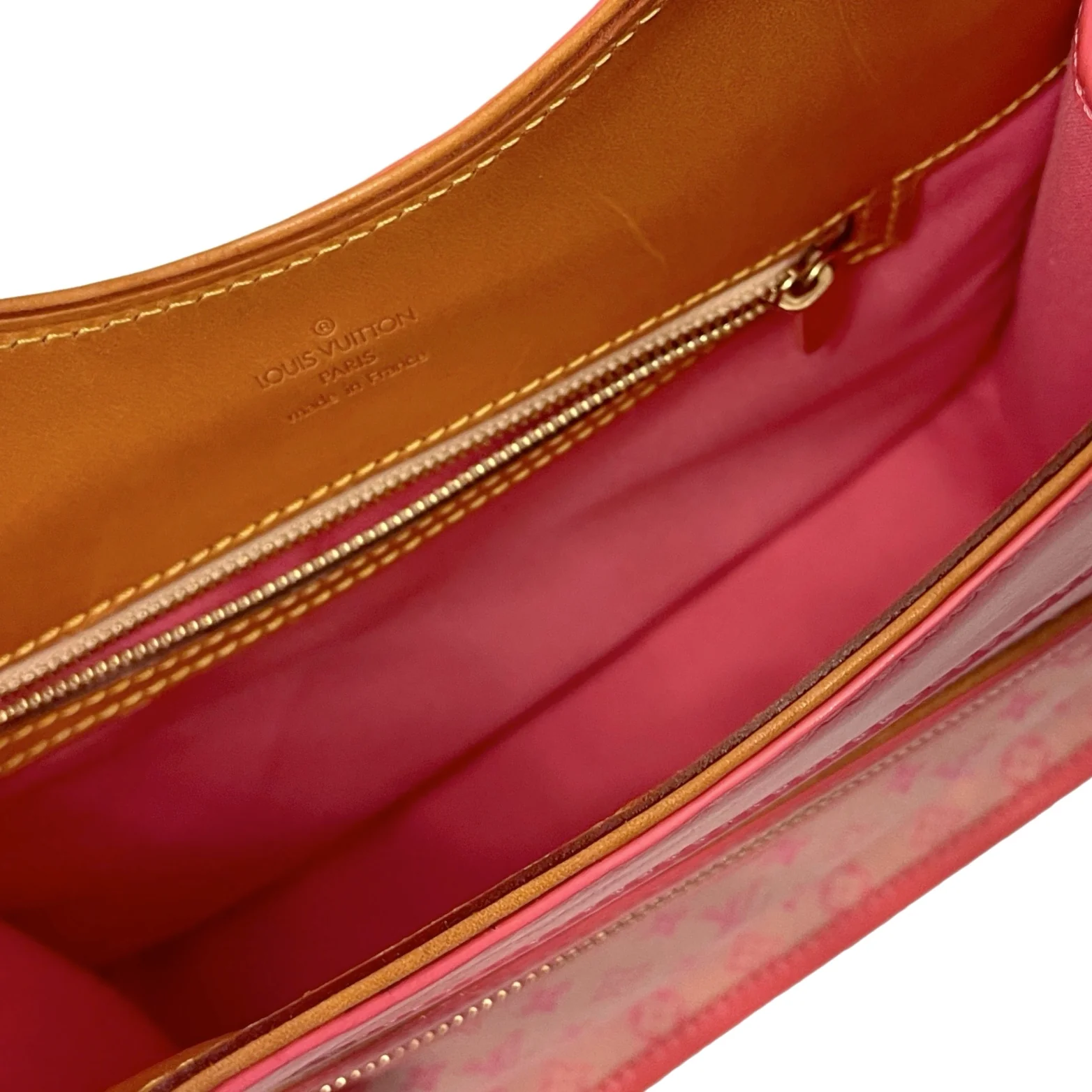 Louis Vuitton Pink Monogram Shoulder Bag - Image 3