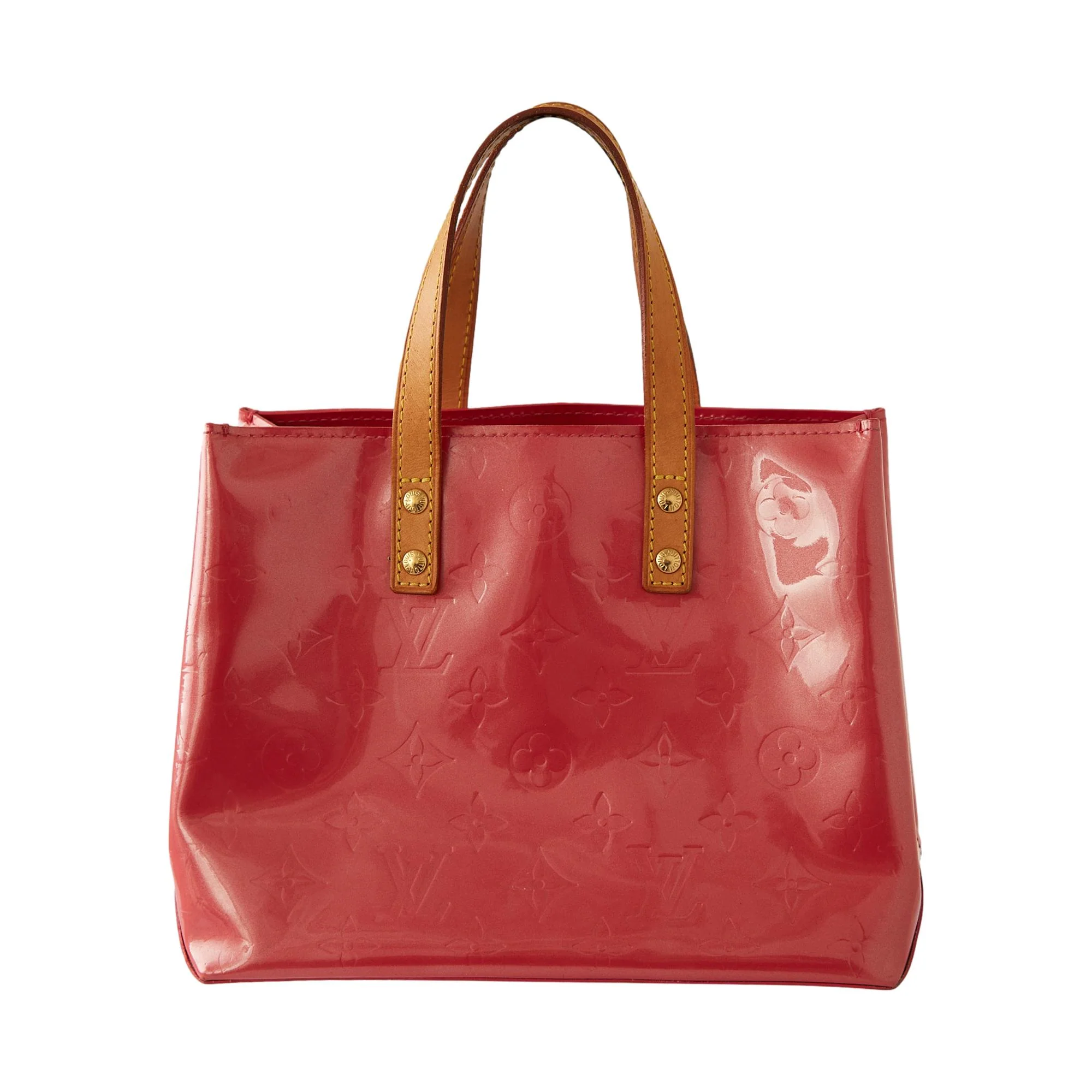 Louis Vuitton Pink Monogram Vernis Top Handle Bag - Image 2
