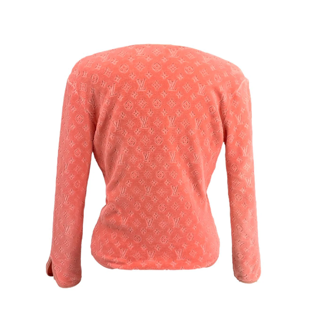 Louis Vuitton Pink Velour Jacket - Image 2