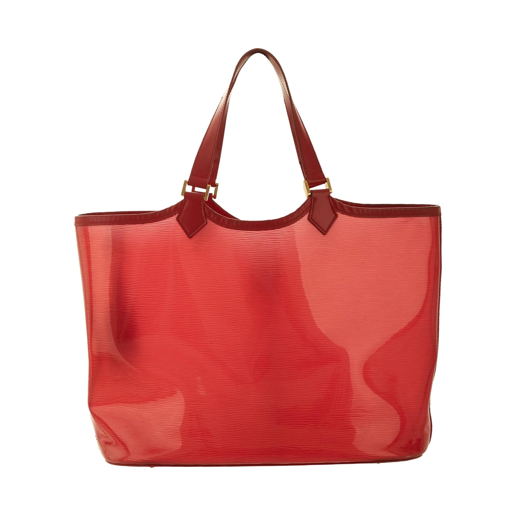 Louis Vuitton Red Coated Epi Jumbo Tote - Image 2