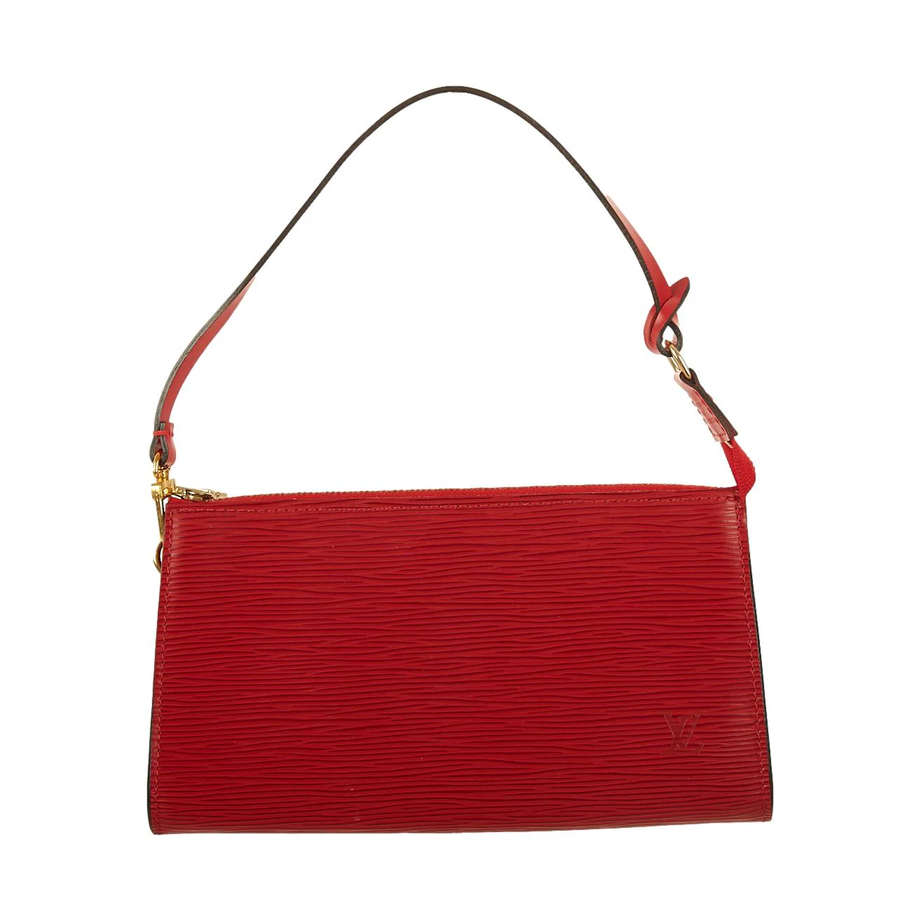 Louis Vuitton Red Epi Mini Shoulder Bag - Image 2