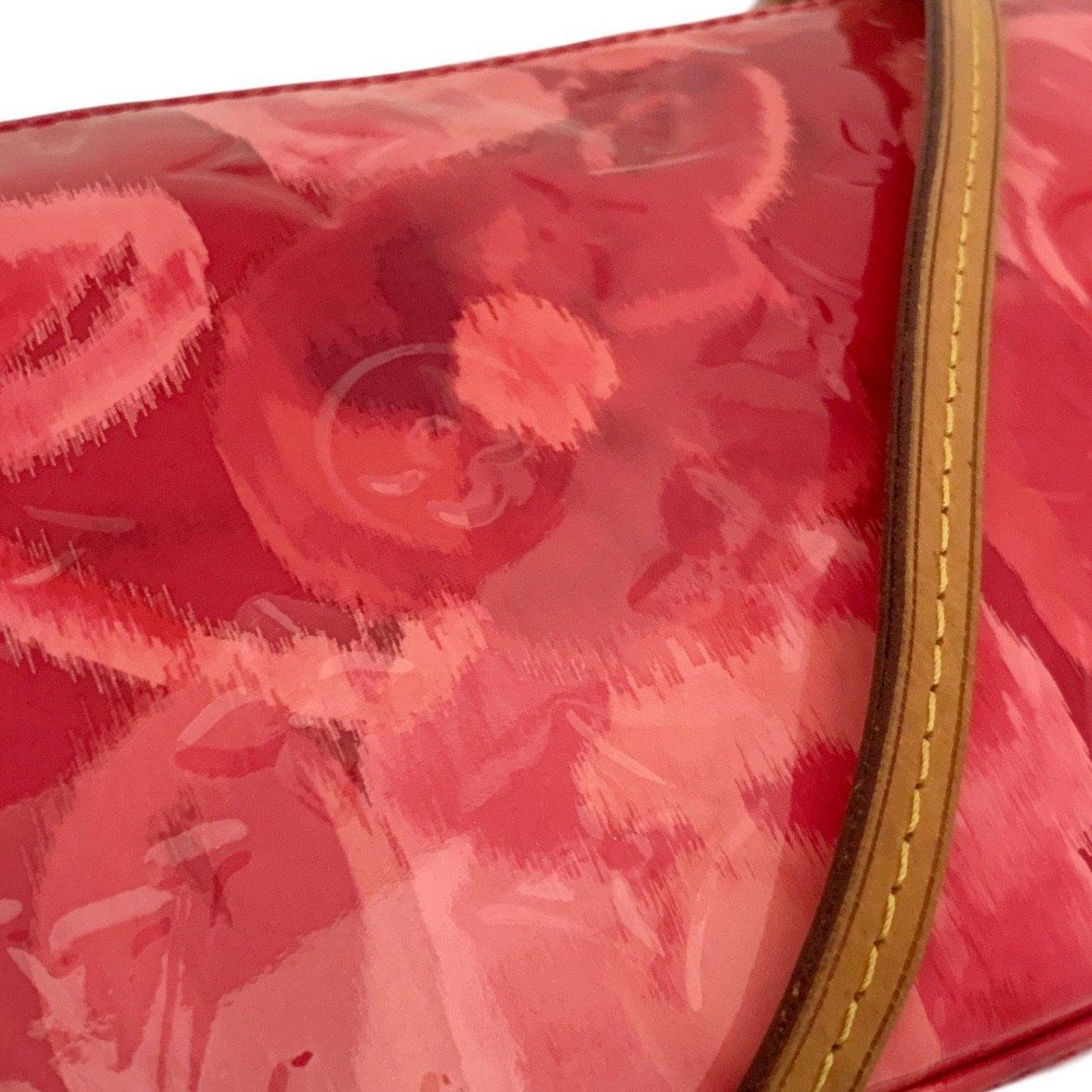 Louis Vuitton Red Ikat Monogram Shoulder Bag - Image 3