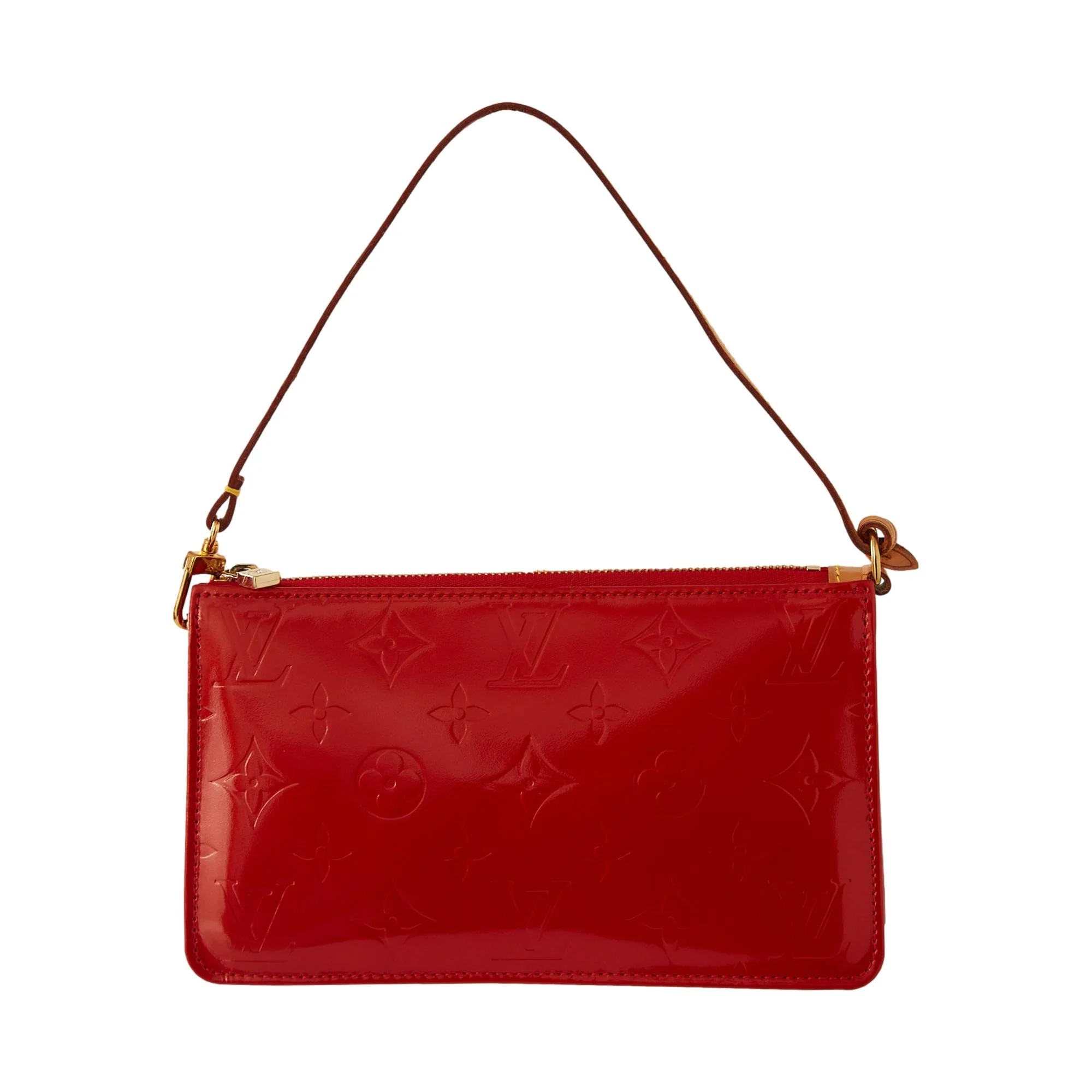 Louis Vuitton Red Monogram Vernis Mini Shoulder Bag