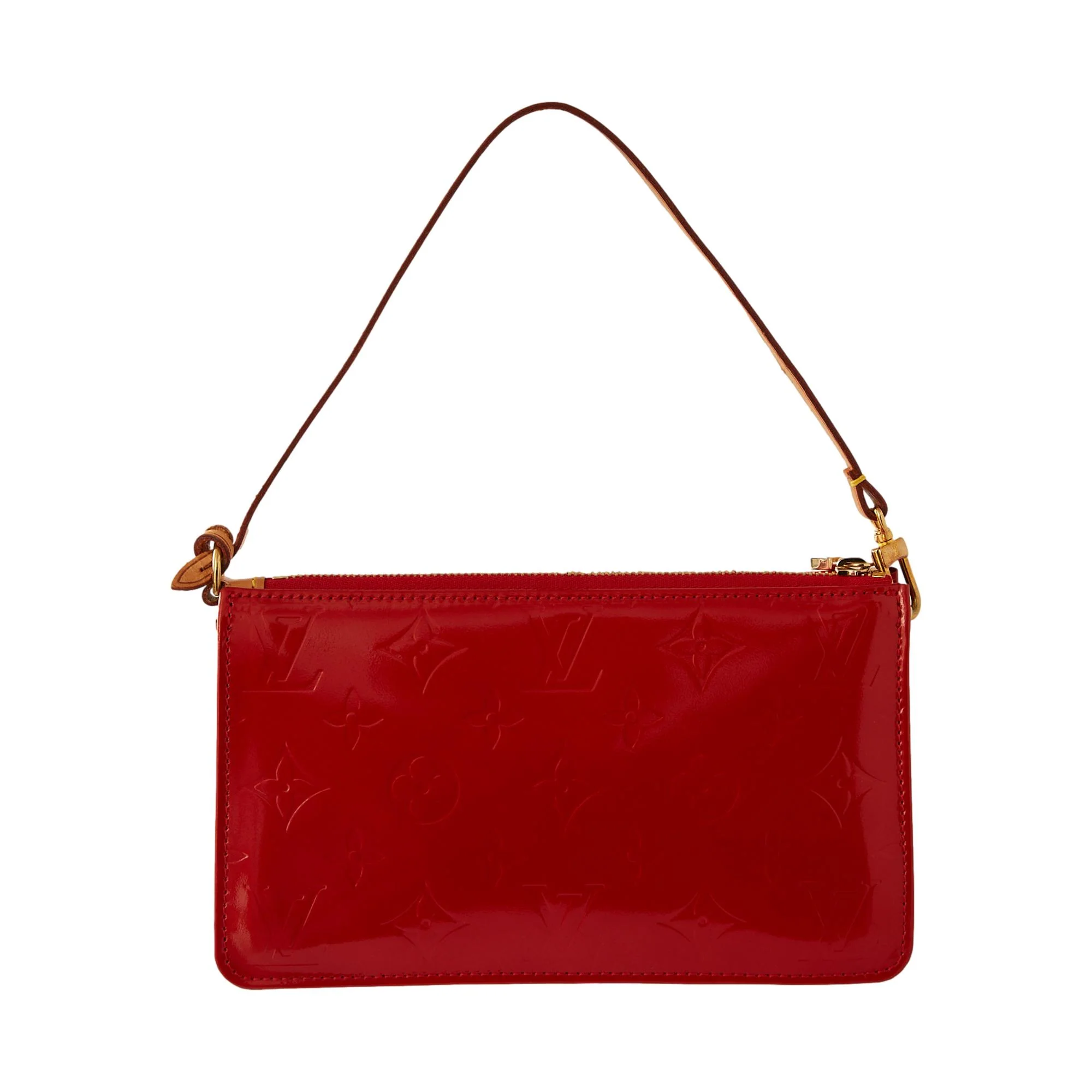 Louis Vuitton Red Monogram Vernis Mini Shoulder Bag - Image 2