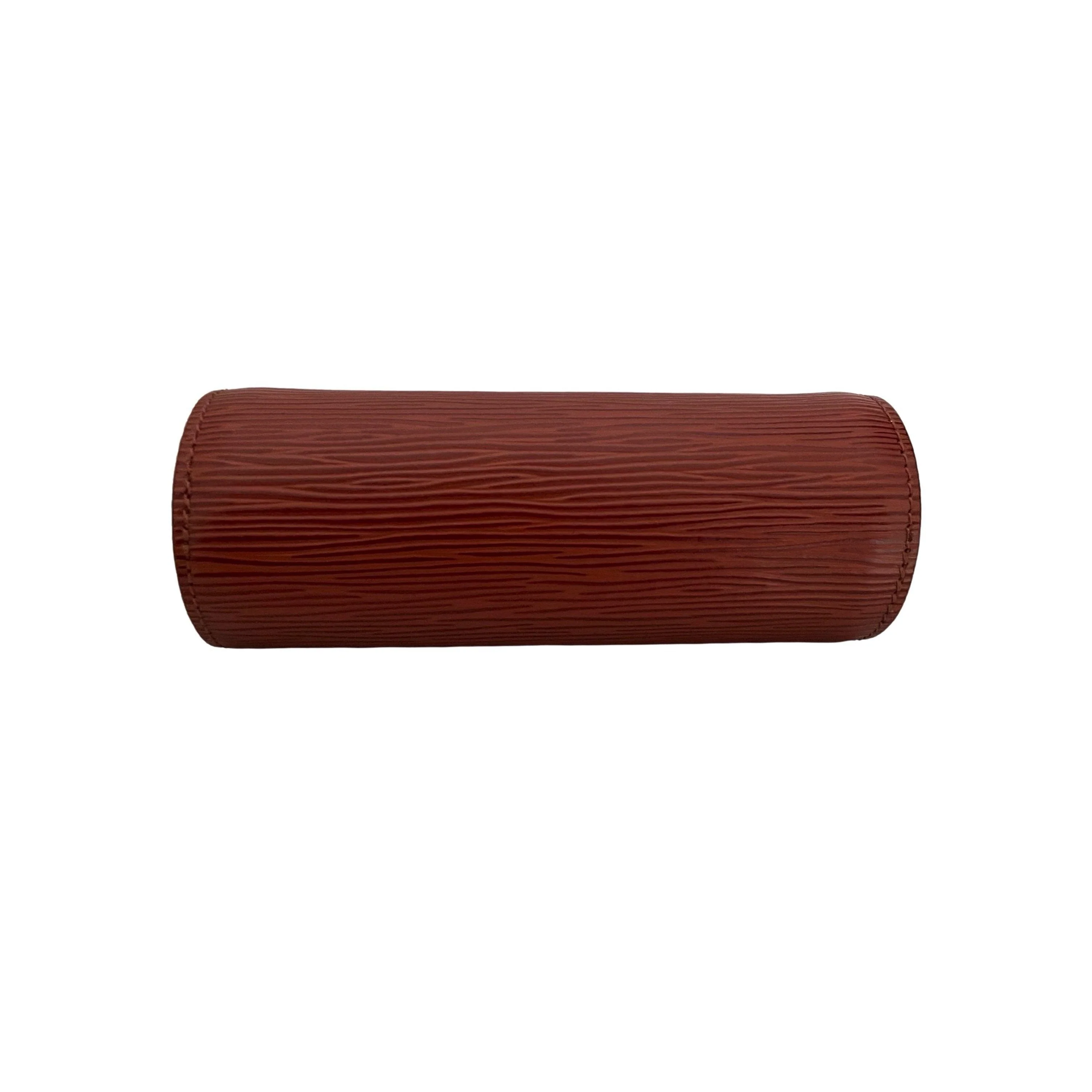 Louis Vuitton Rust Epi Micro Cylinder Bag - Image 4