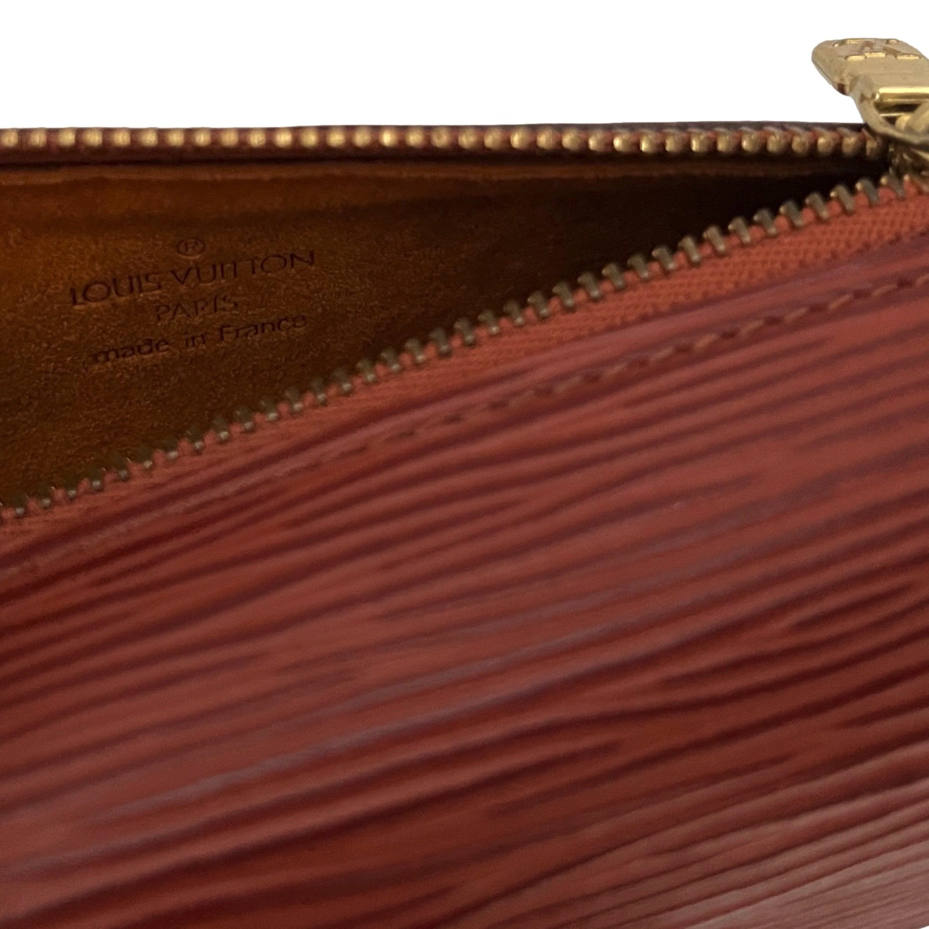 Louis Vuitton Rust Epi Micro Cylinder Bag - Image 5