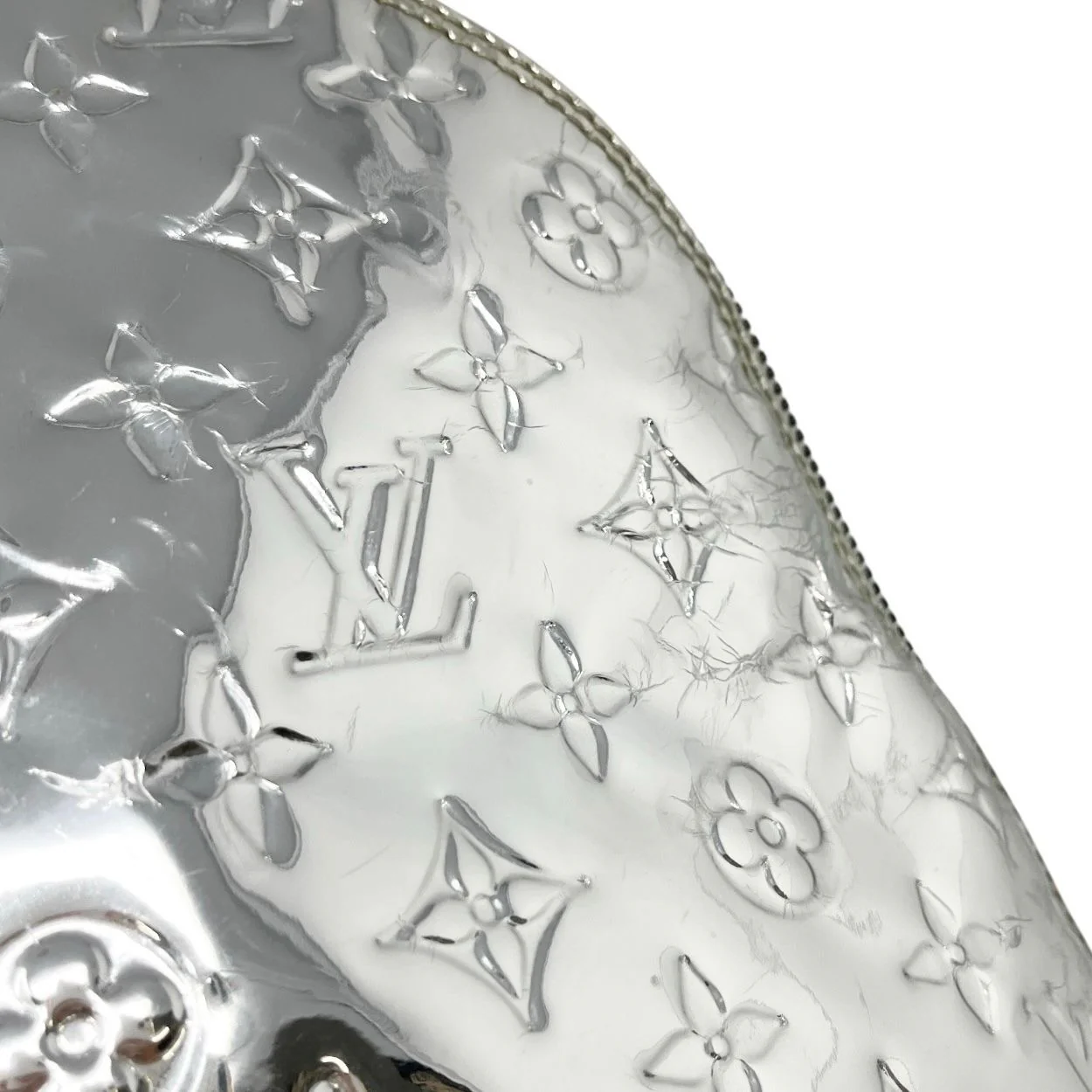 Louis Vuitton Silver Monogram Miroir Alma GM Bag - Image 5