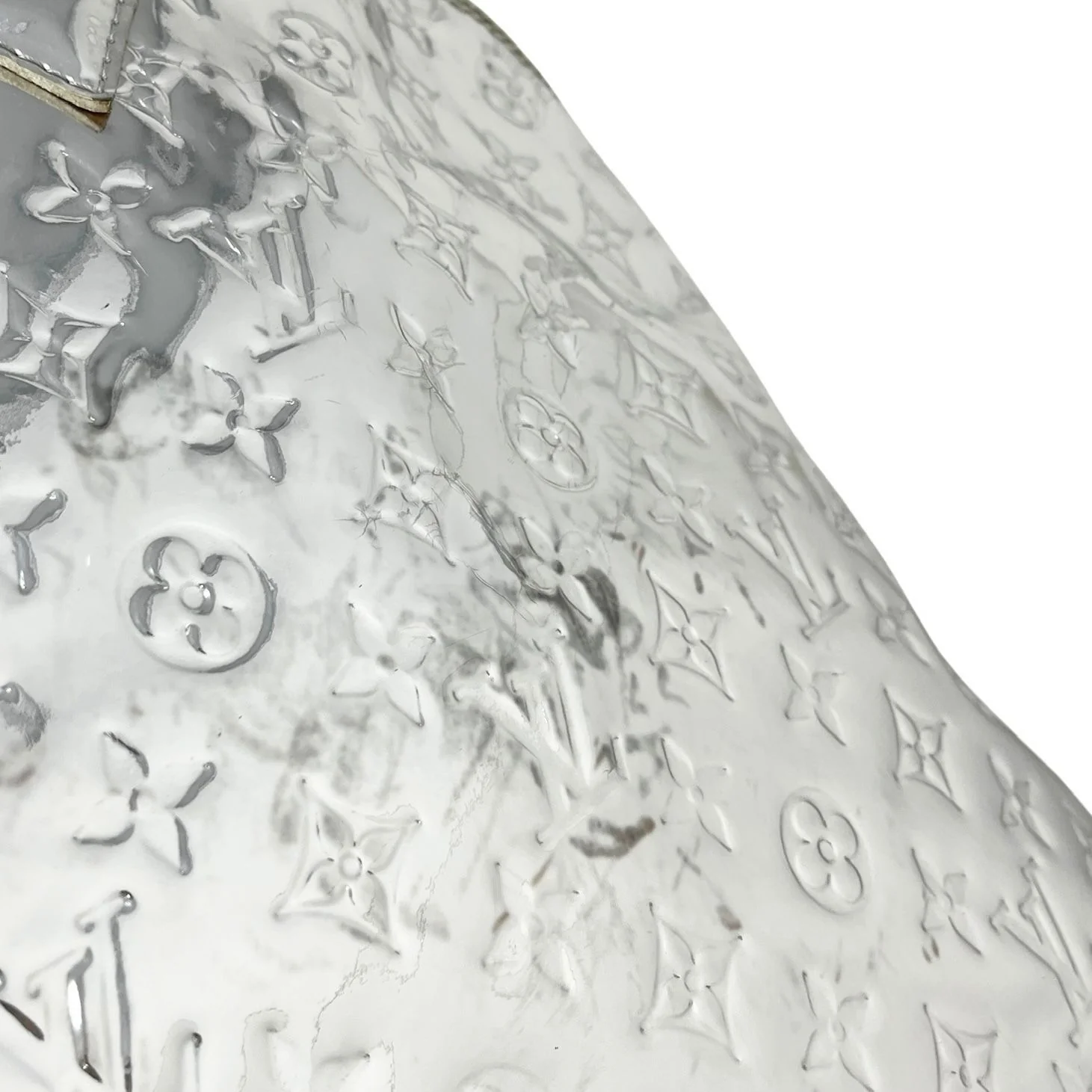 Louis Vuitton Silver Monogram Miroir Alma GM Bag - Image 6