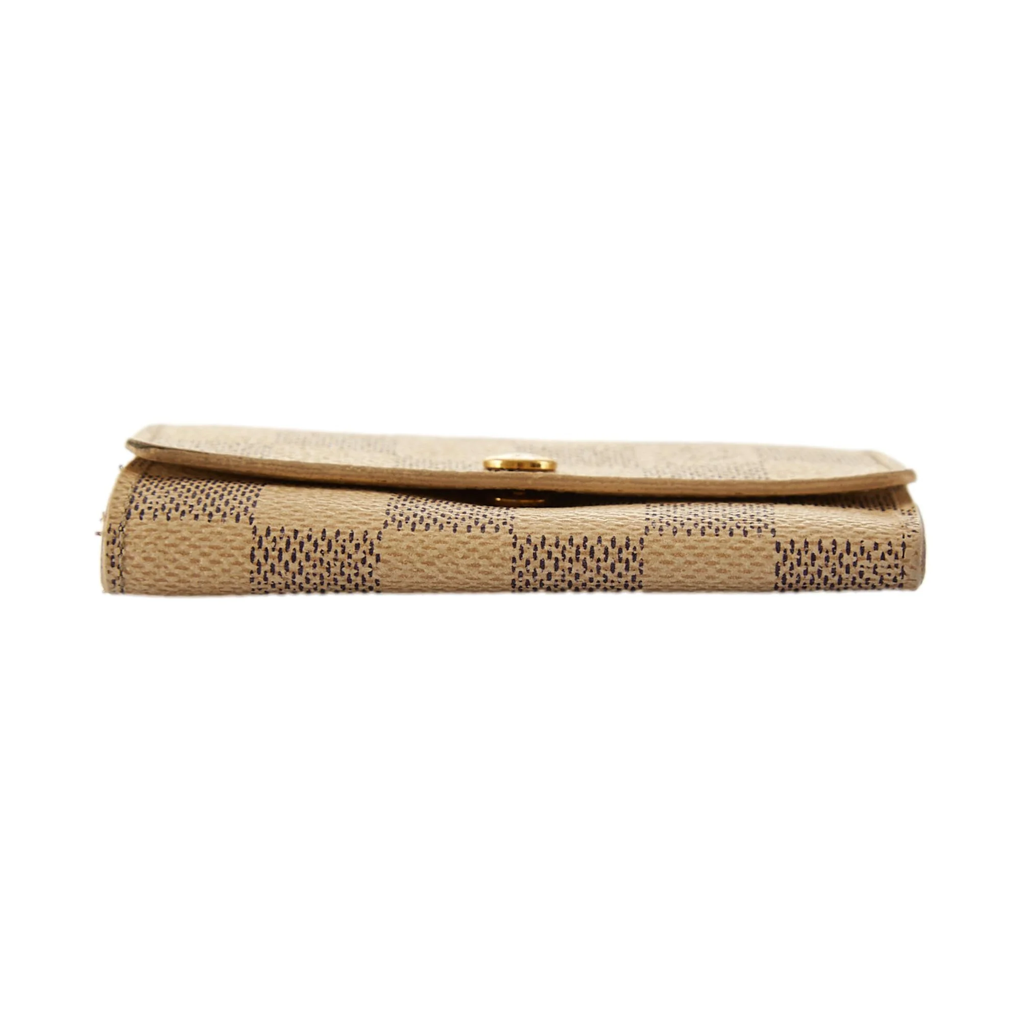Louis Vuitton White Damier Card/Key Holder - Image 3