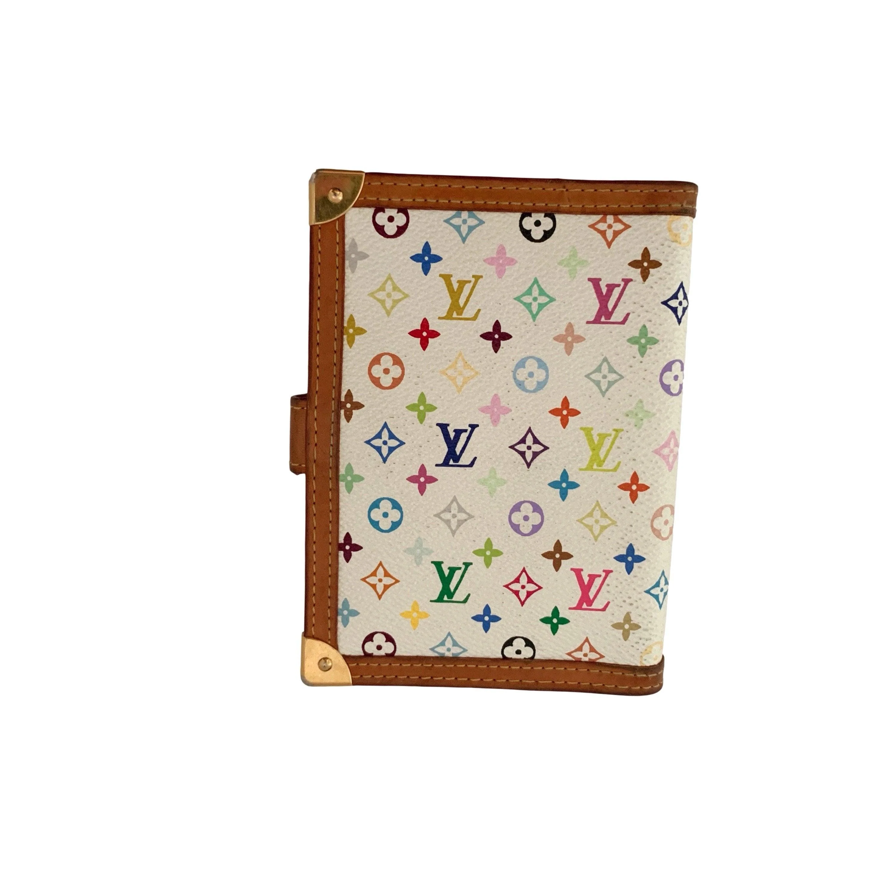 Louis Vuitton White Multicolor Agenda Cover - Image 2