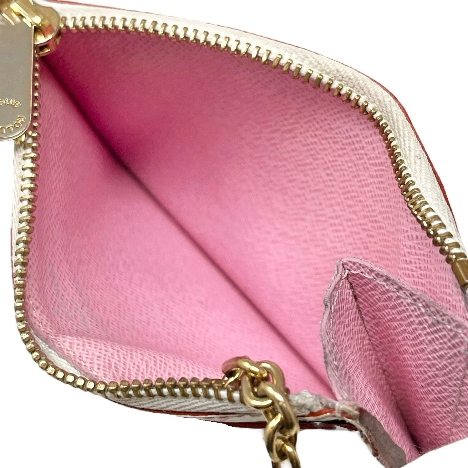 Louis Vuitton White Murakami Keychain Wallet - Image 4