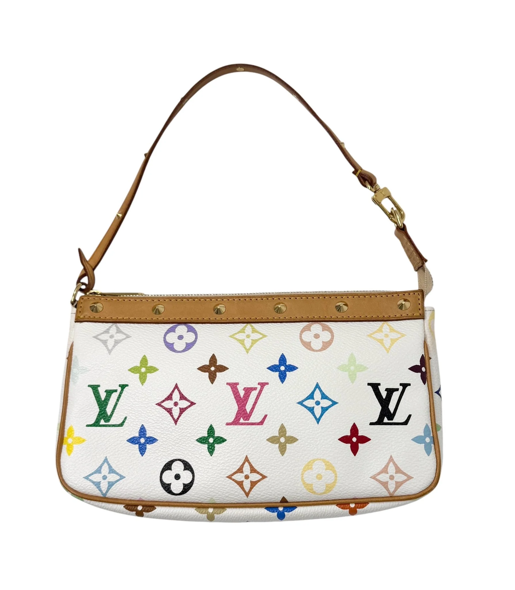 Louis Vuitton White Murakmi Shoulder Bag