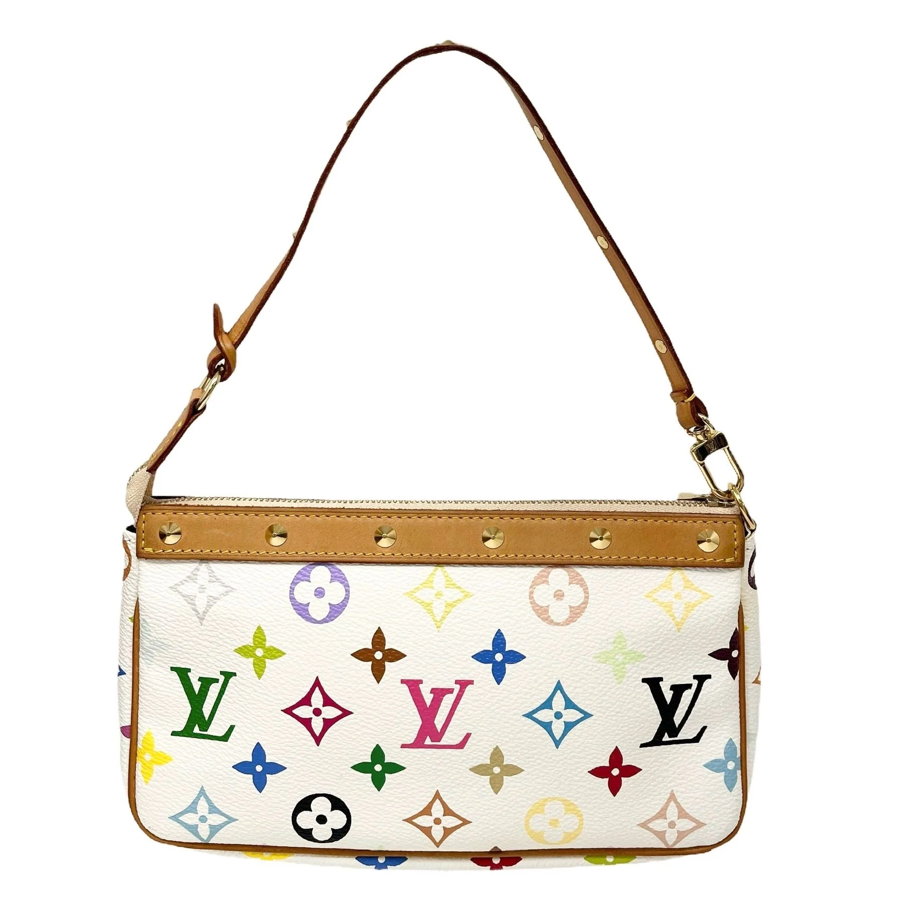 Louis Vuitton White Murakmi Shoulder Bag - Image 2