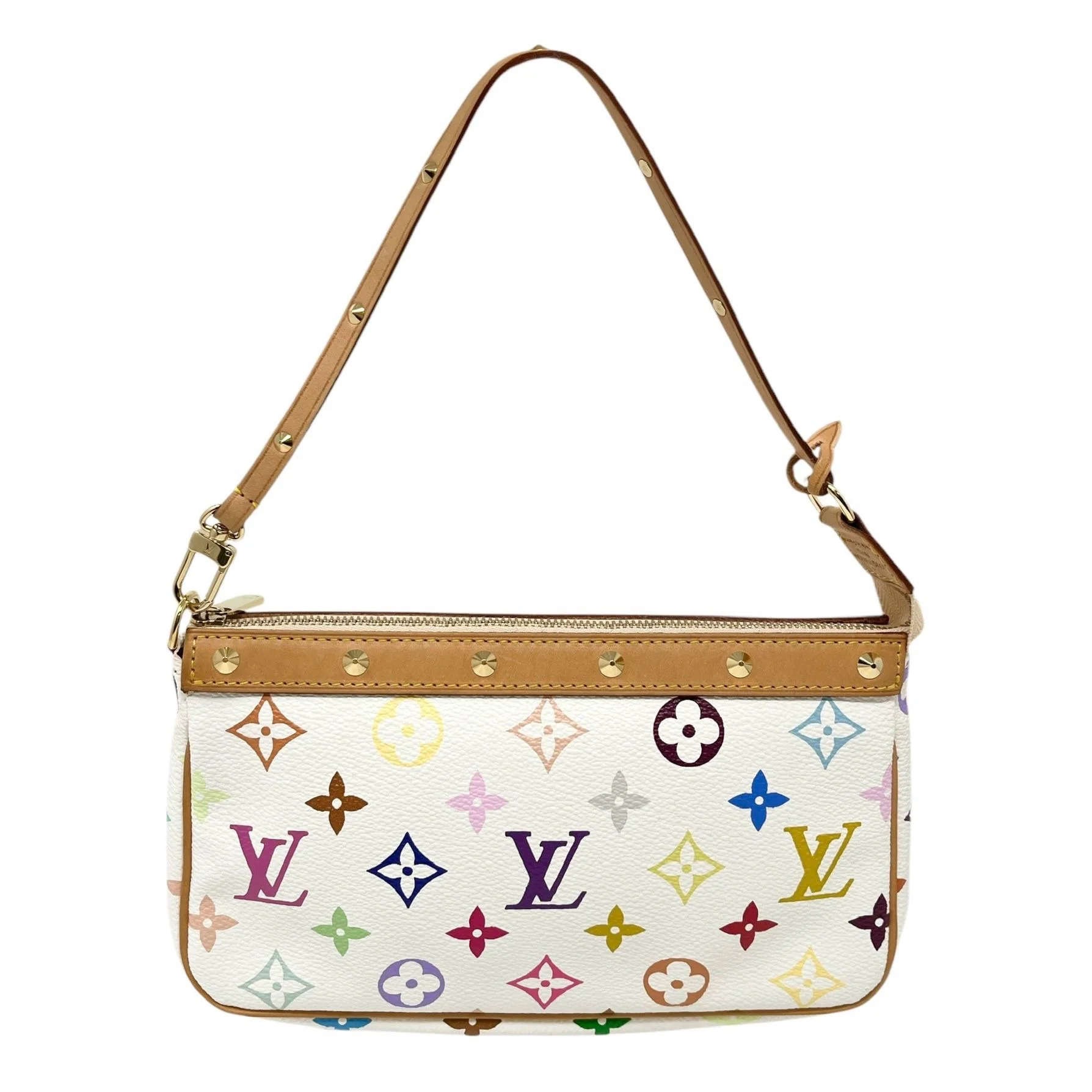 Louis Vuitton White Murakmi Shoulder Bag - Image 2