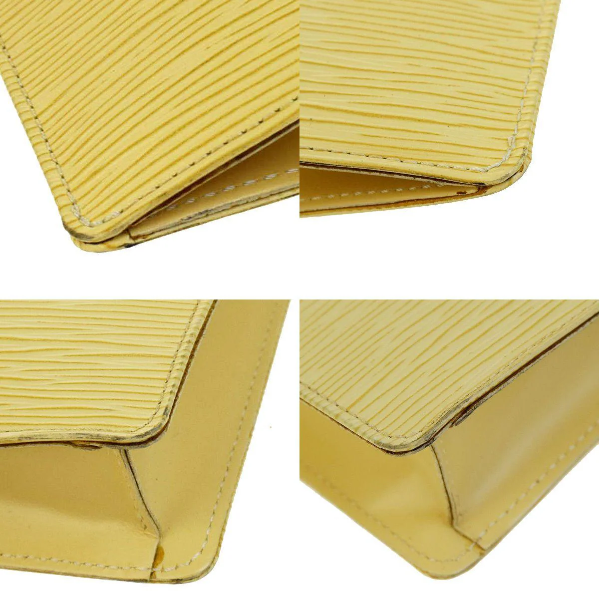 Louis Vuitton Yellow Epi Leather Belt Bag - Image 8