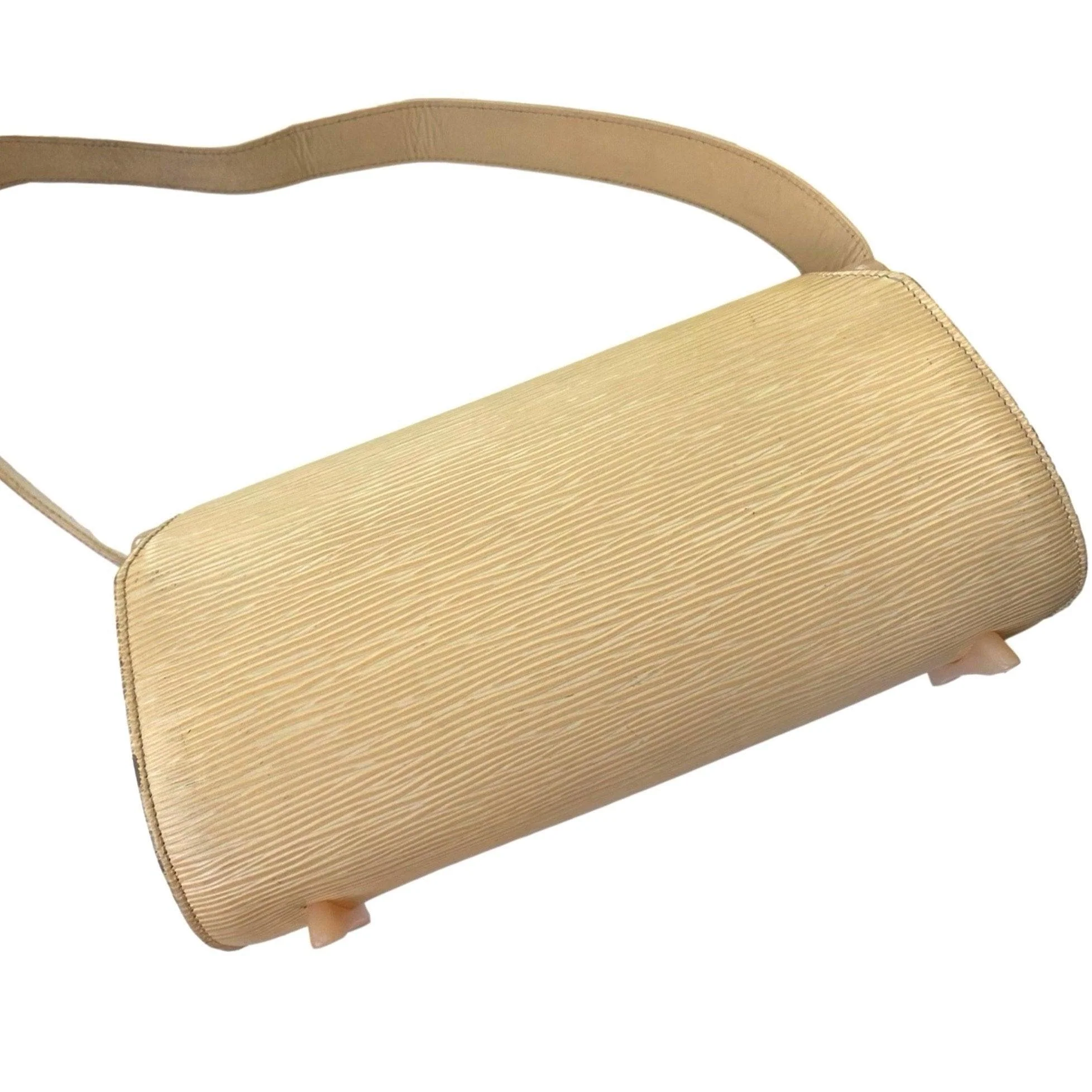 Louis Vuitton Yellow Epi LeatherShoulder Bag - Image 2