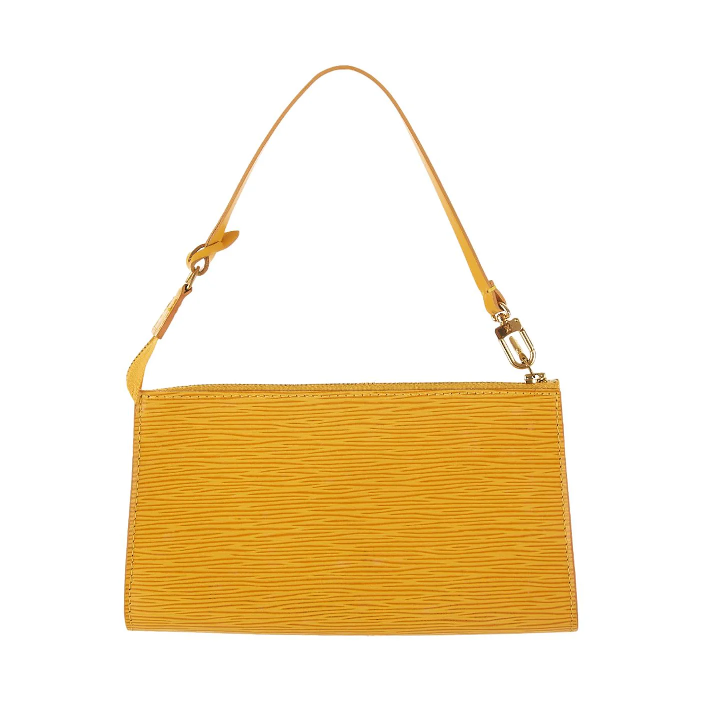 Louis Vuitton Yellow Epi Mini Shoulder Bag - Image 2