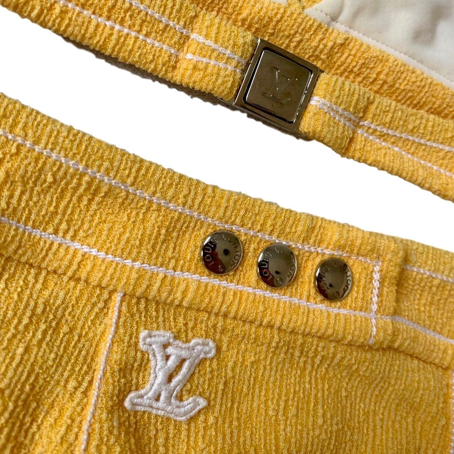 Louis Vuitton Yellow Logo Bikini - Image 2