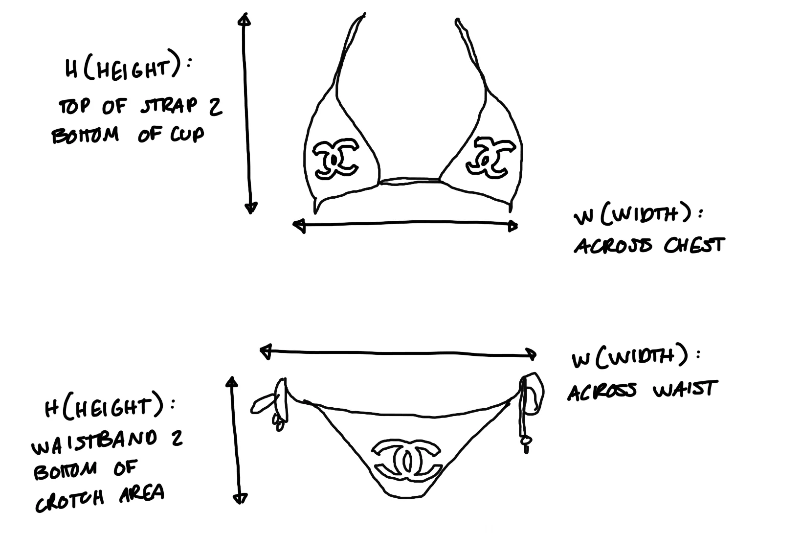 Louis Vuitton Yellow Logo Bikini - Image 4