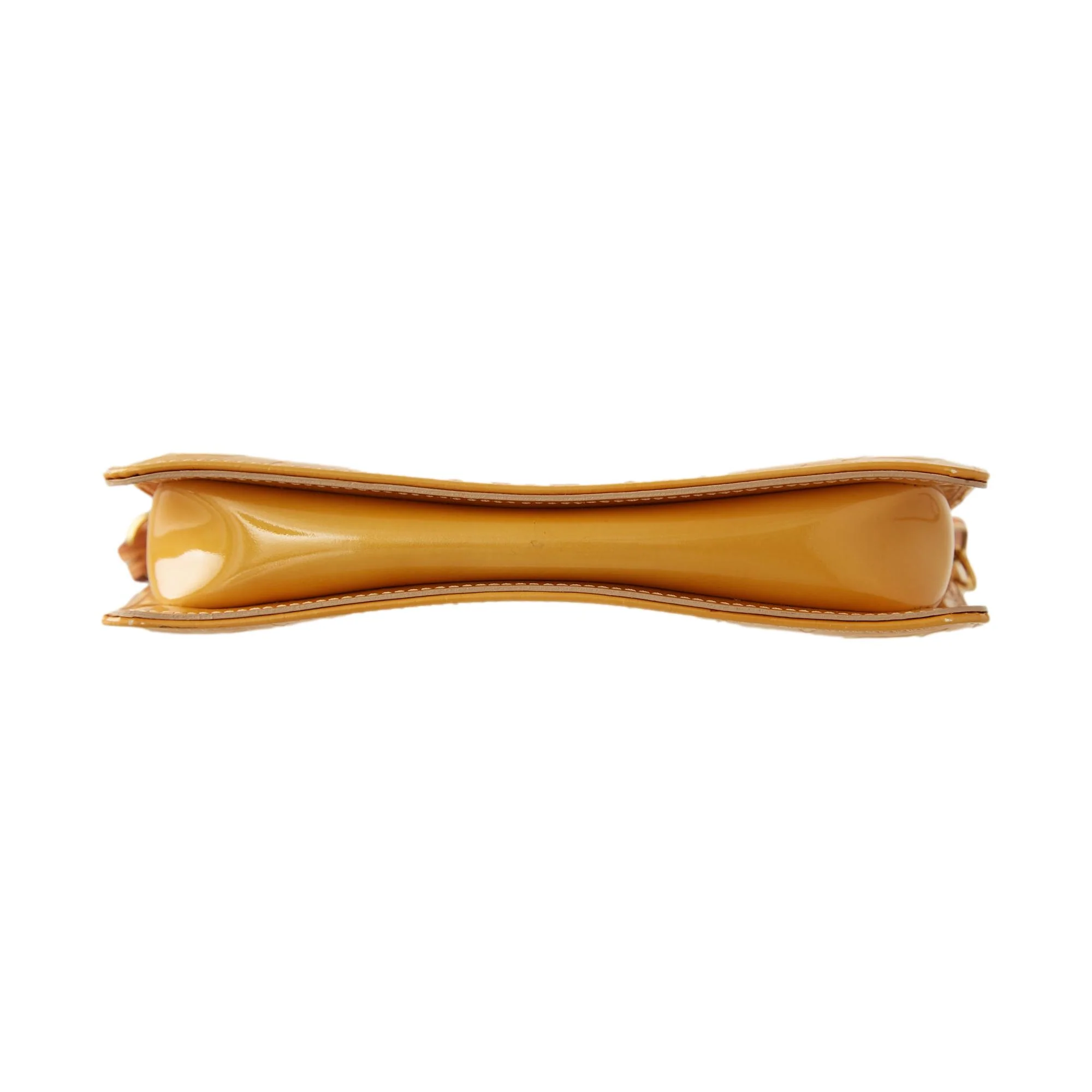 Louis Vuitton Yellow Monogram Vernis Mini Shoulder Bag - Image 3