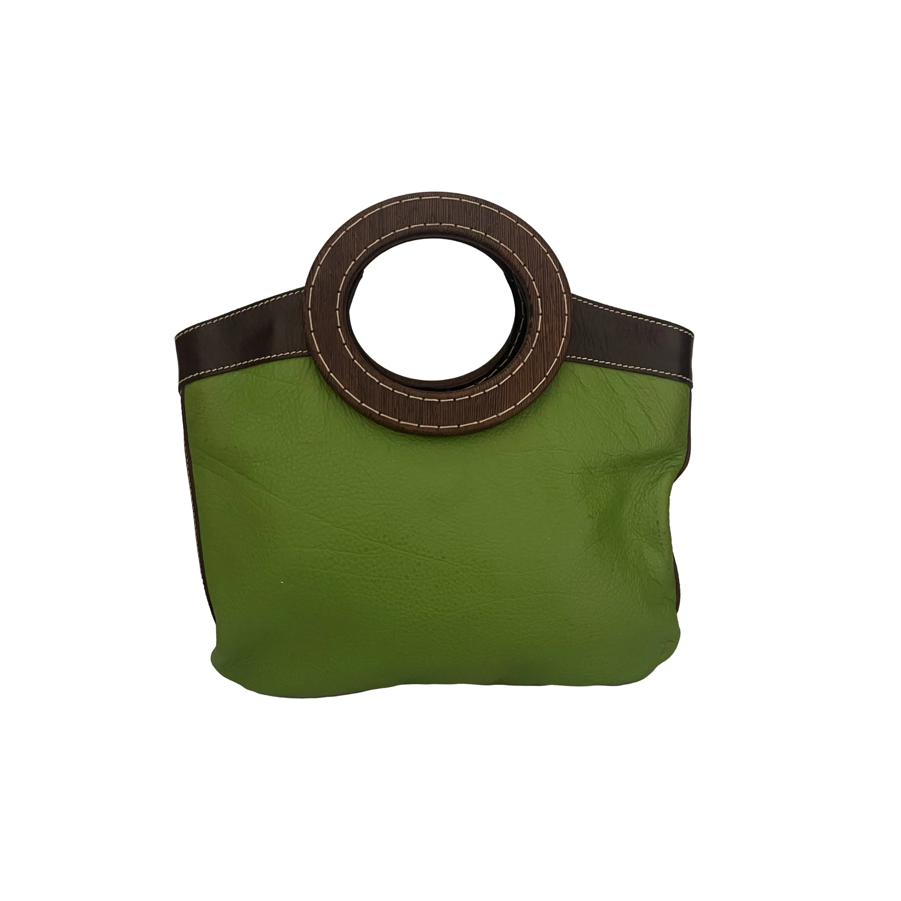 Miu Miu Green Top Handle Bag