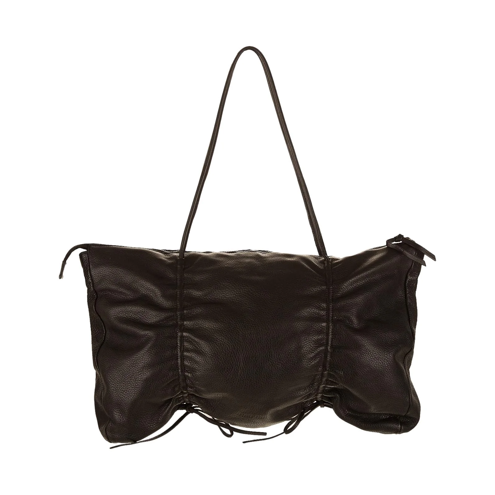 Miu Miu Black Cinched Shoulder Bag
