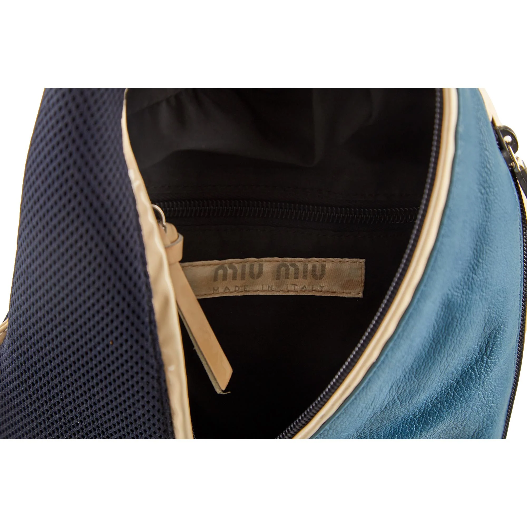 Miu Miu Blue Cross Body Bag - Image 4