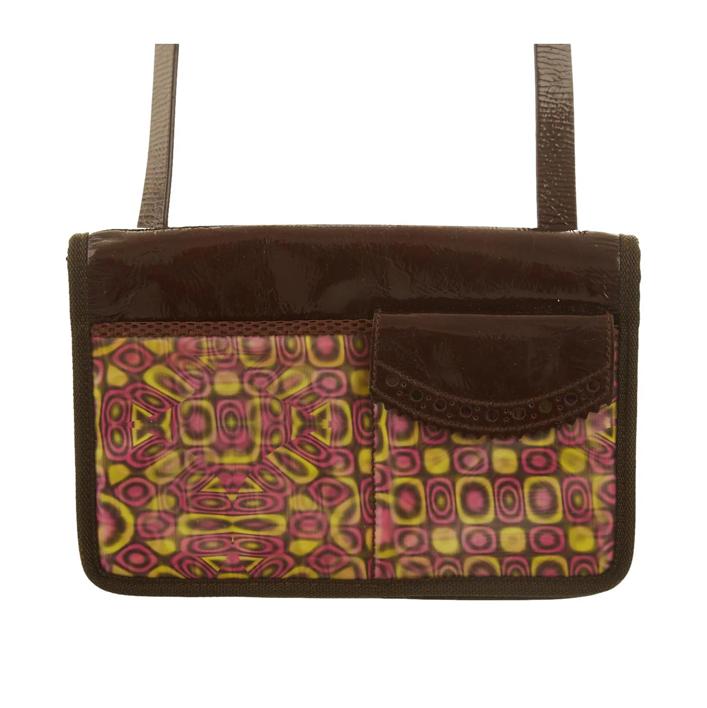 Miu Miu Brown Holographic Mini Shoulder Bag - Image 2